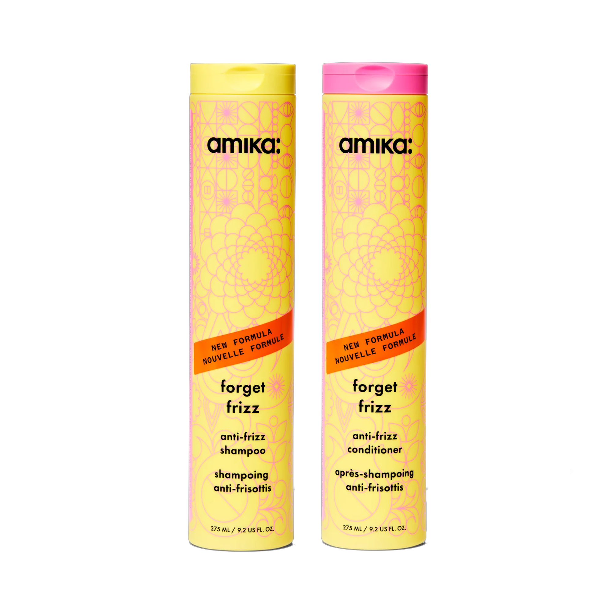 Amika Forget Frizz Anti-Frizz Shampoo and - Planet Beauty