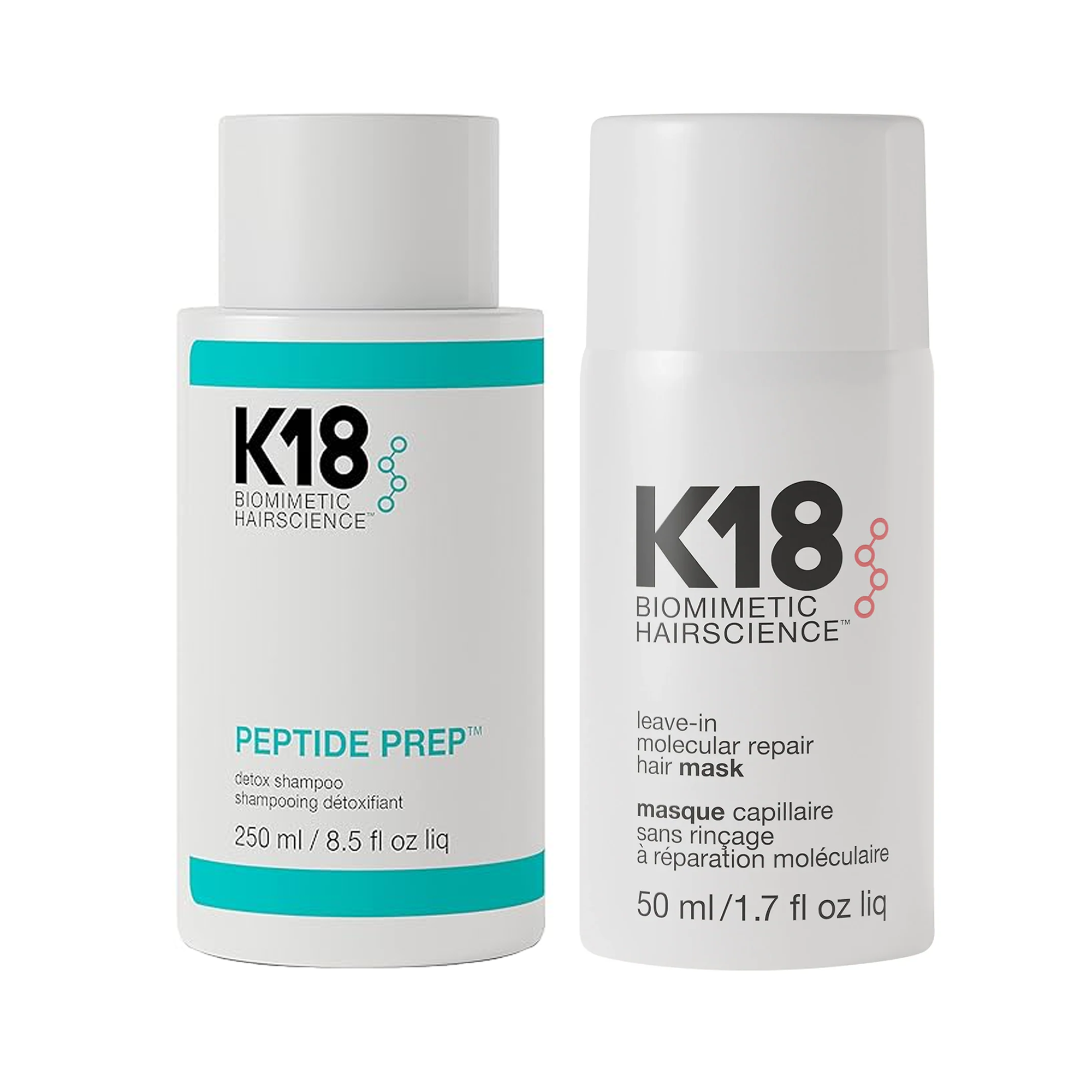 K18 Biomimetic Reset And Repair Duo - Planet Beauty K18 Biomimetic Reset And Repair Duo - Planet Beauty