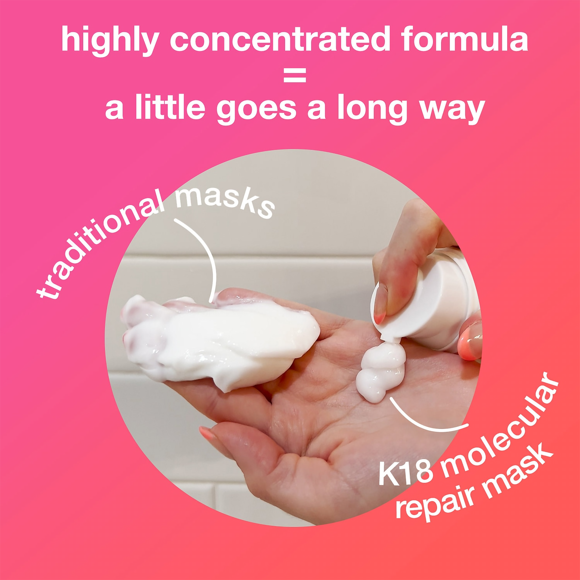 K18 Biomimetic Hairscience Leave-In Molecular Repair Hair Mask / .5OZ