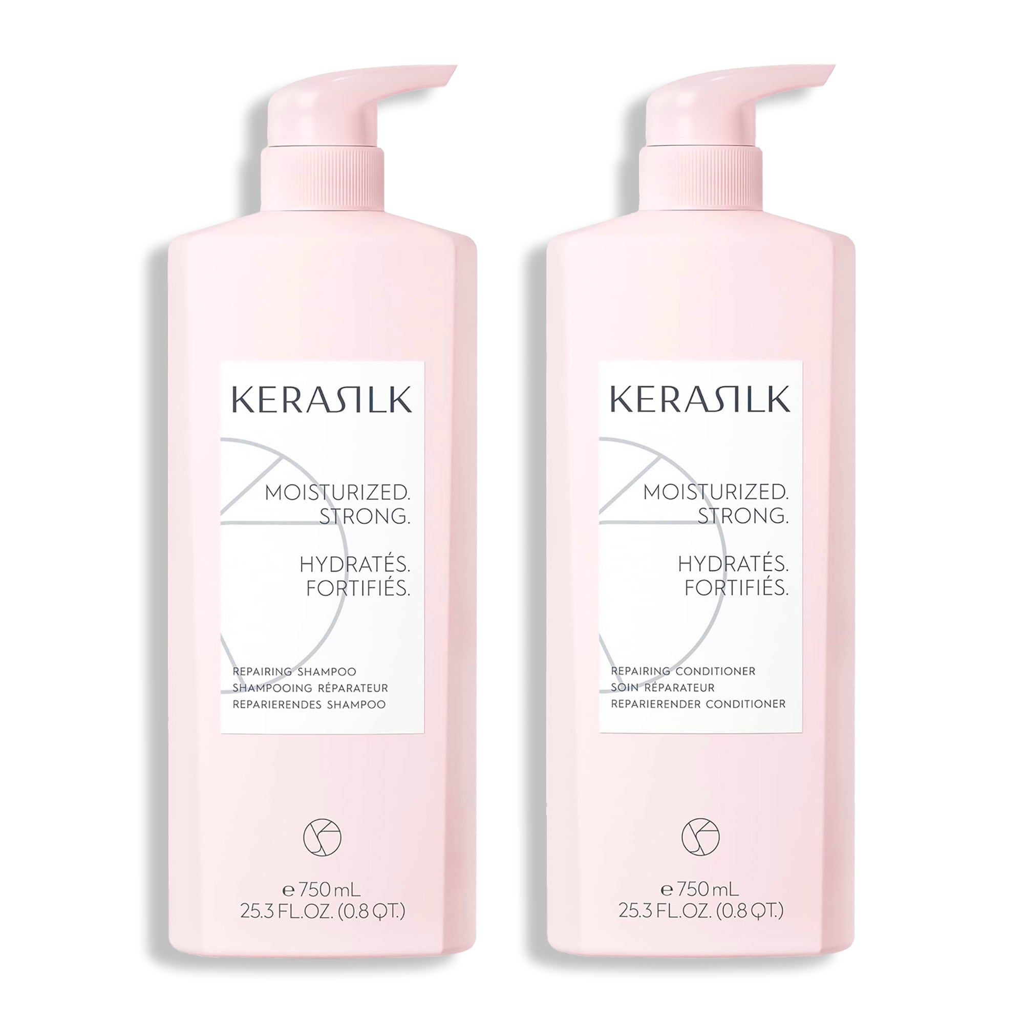 Kerasilk Repairing Shampoo and Conditioner Duo - Planet Beauty