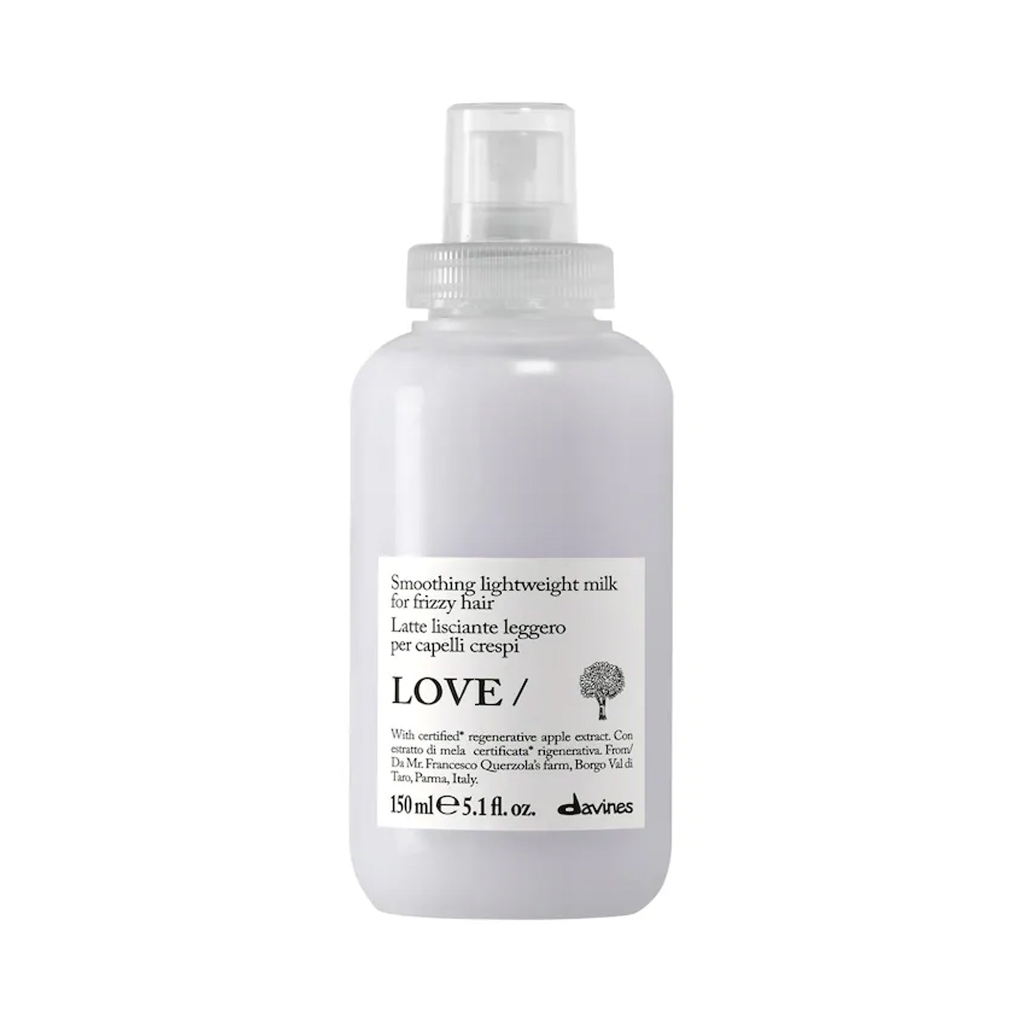 davines LOVE ダヴィネス シャンプートリートメントミルク Davines LOVE Smoothing Lightweight Milk - Planet Beauty