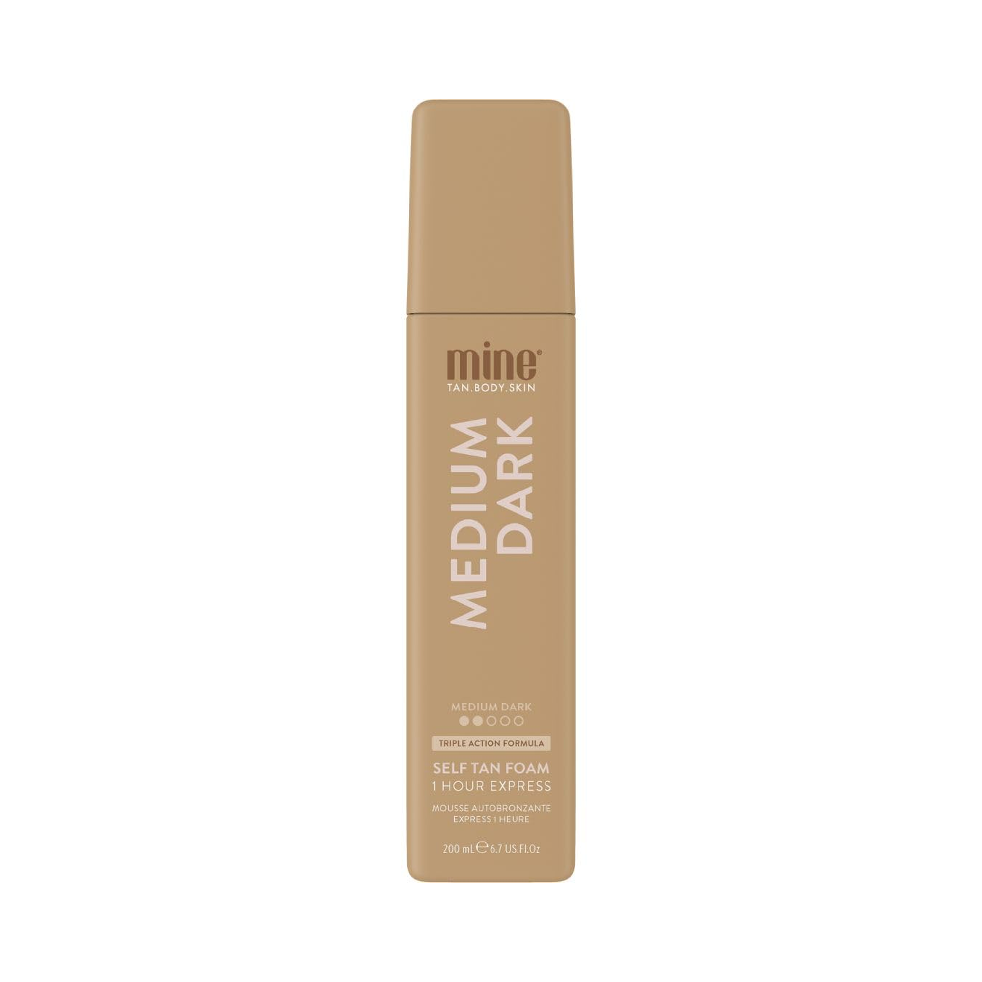 MineTan Medium Dark Self Tan Foam - Planet Beauty