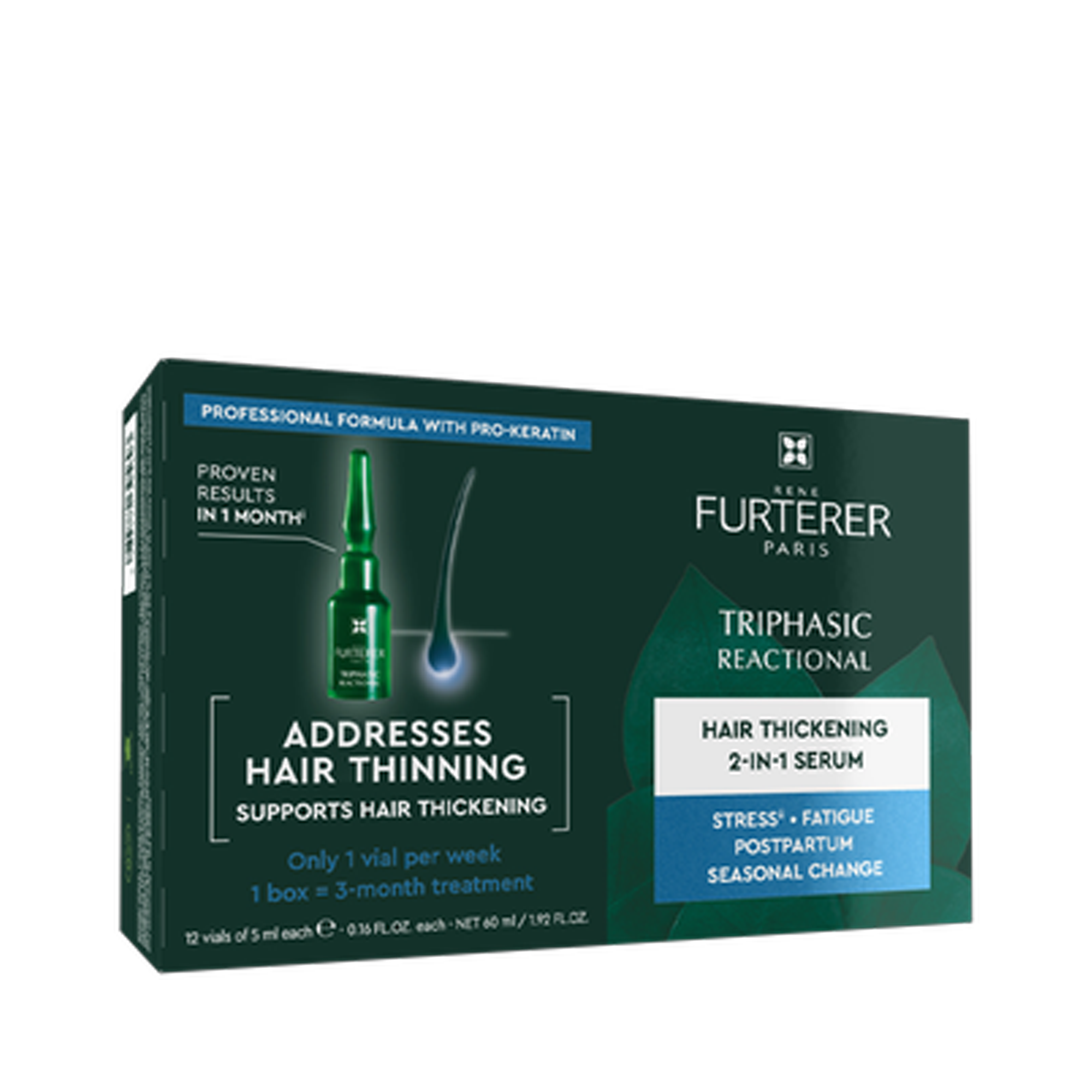 ルネ　ファージレ　34 Rene Rene Furterer TRIPHASIC Reactional Concentrated Serum - Planet Beauty