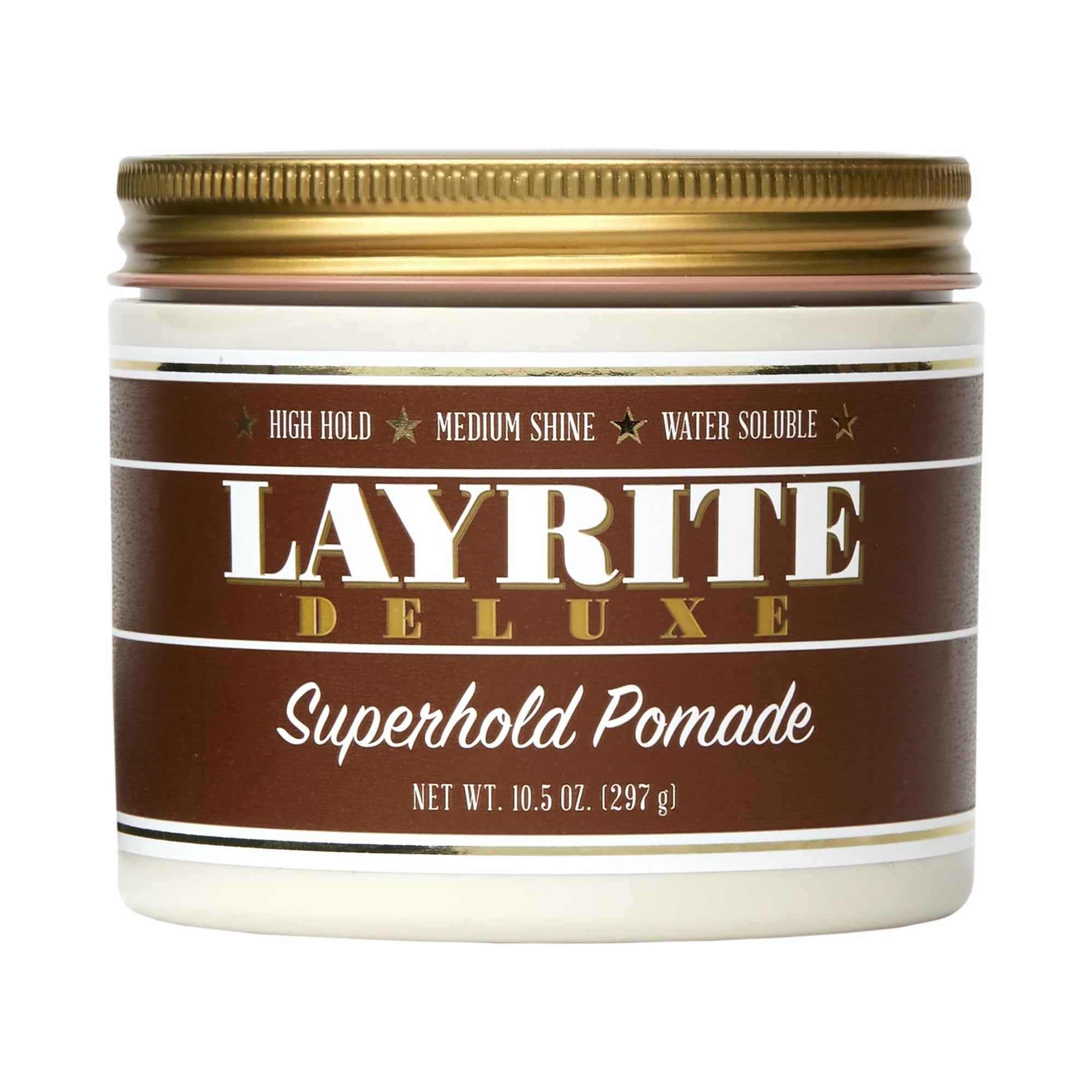 LAYRITESuperhold Pomade10.5oz特大ポマード297ミリ Layrite Super Hold Pomade 10.5oz - Planet Beauty
