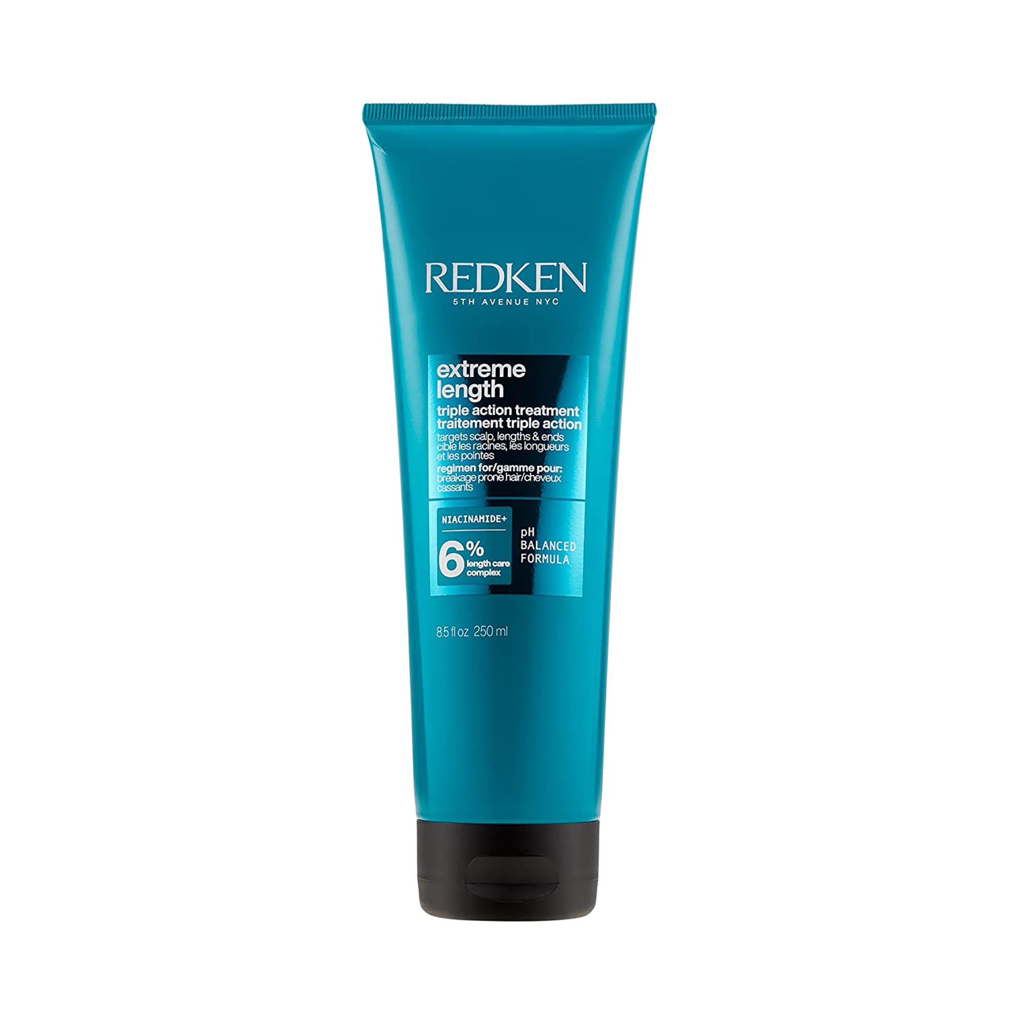 トリートメント TED Redken Extreme Length Triple Action Treatment - Planet Beauty