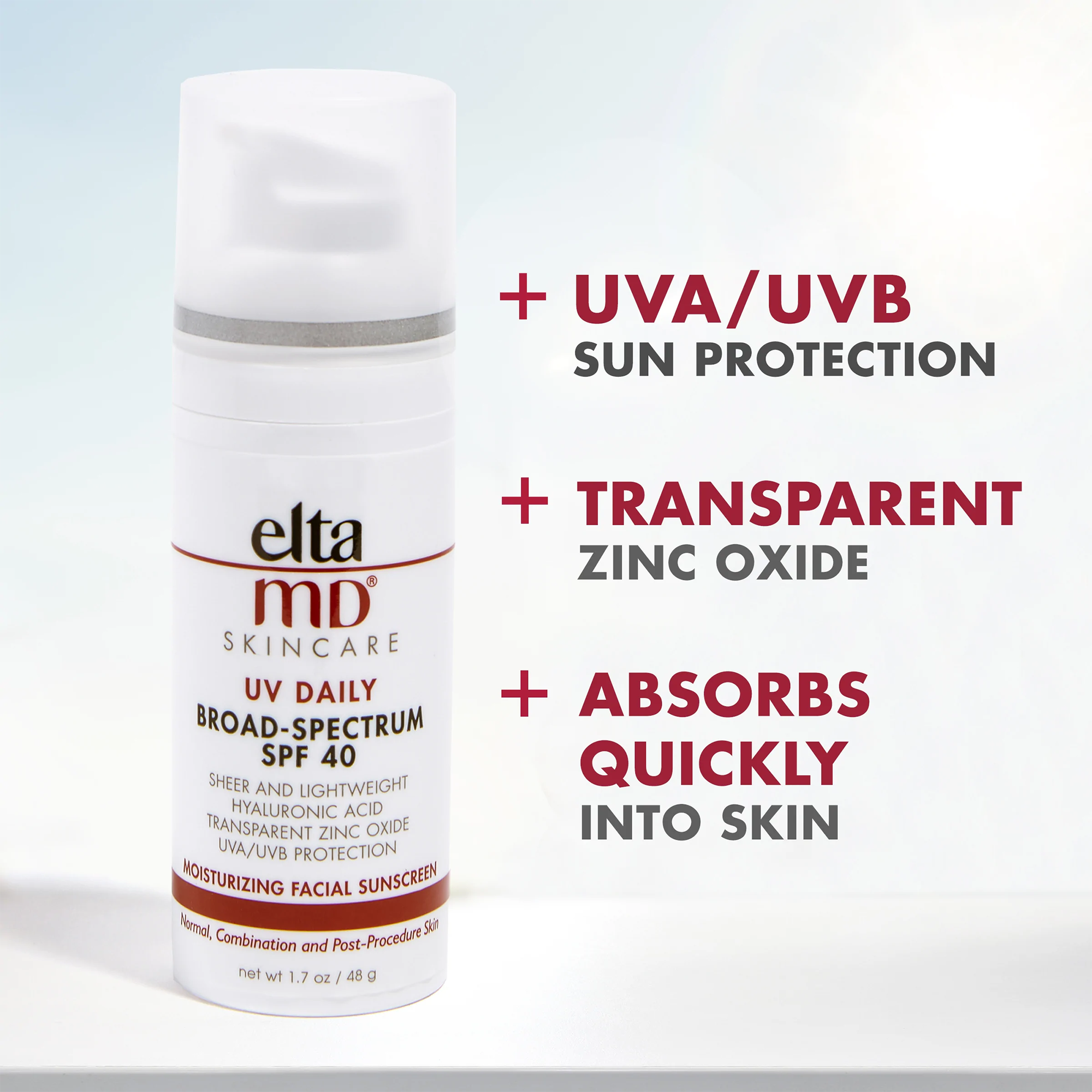 Elta MD Skincare UV Daily Broad-Spectrum SPF 40 / 1.7 oz