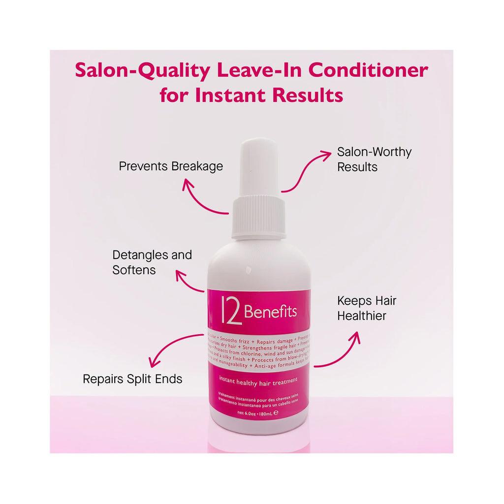 12 Benefits Instant Healthy Hair Treatment / 6OZ thumbnail 3