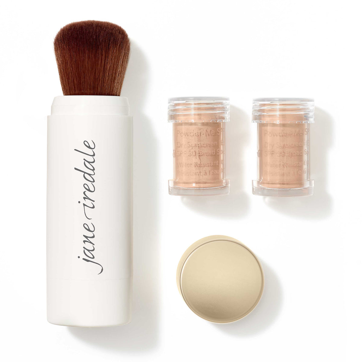 Jane Iredale Powder - Me SPF 30 Dry Sunscreen Brush / NUDE, image 27750094438550