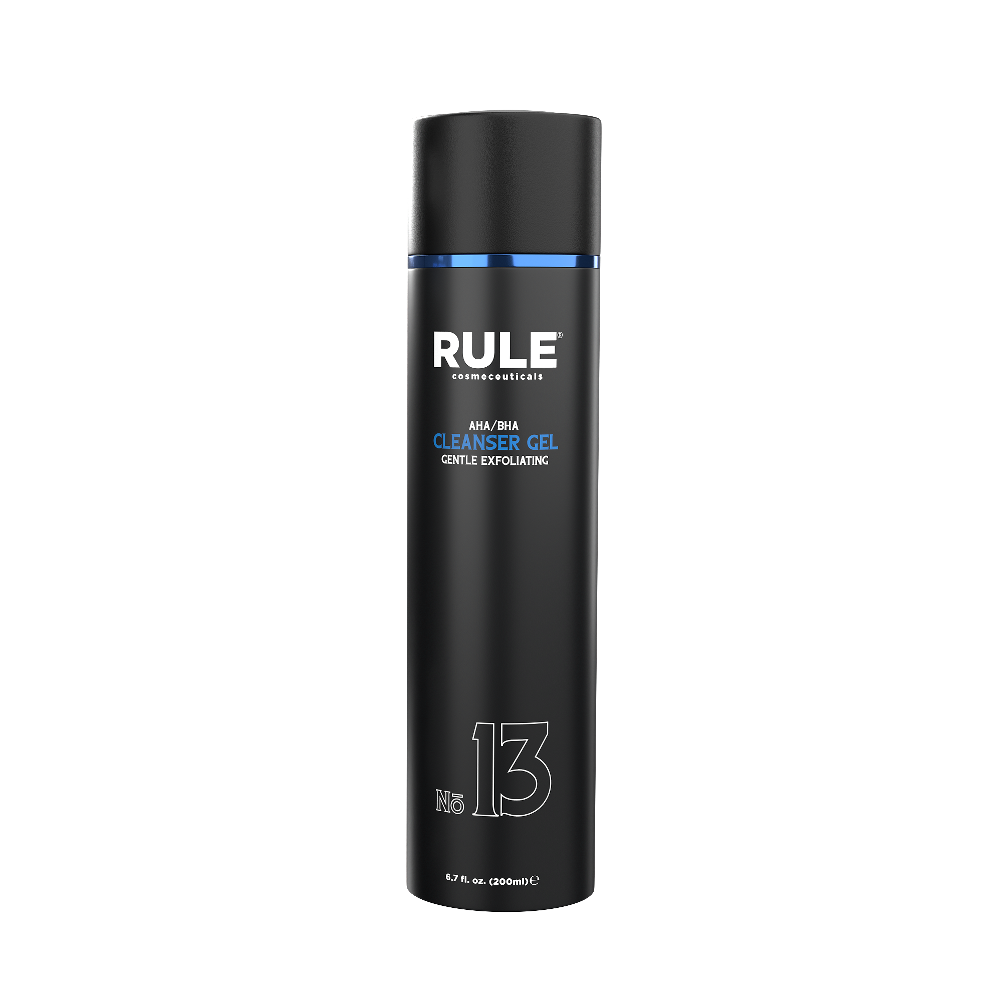 Rule Cosmeceuticals Rule 13: AHA/BHA Cleanser Gel Gentle Exfoliating / 6.7OZ