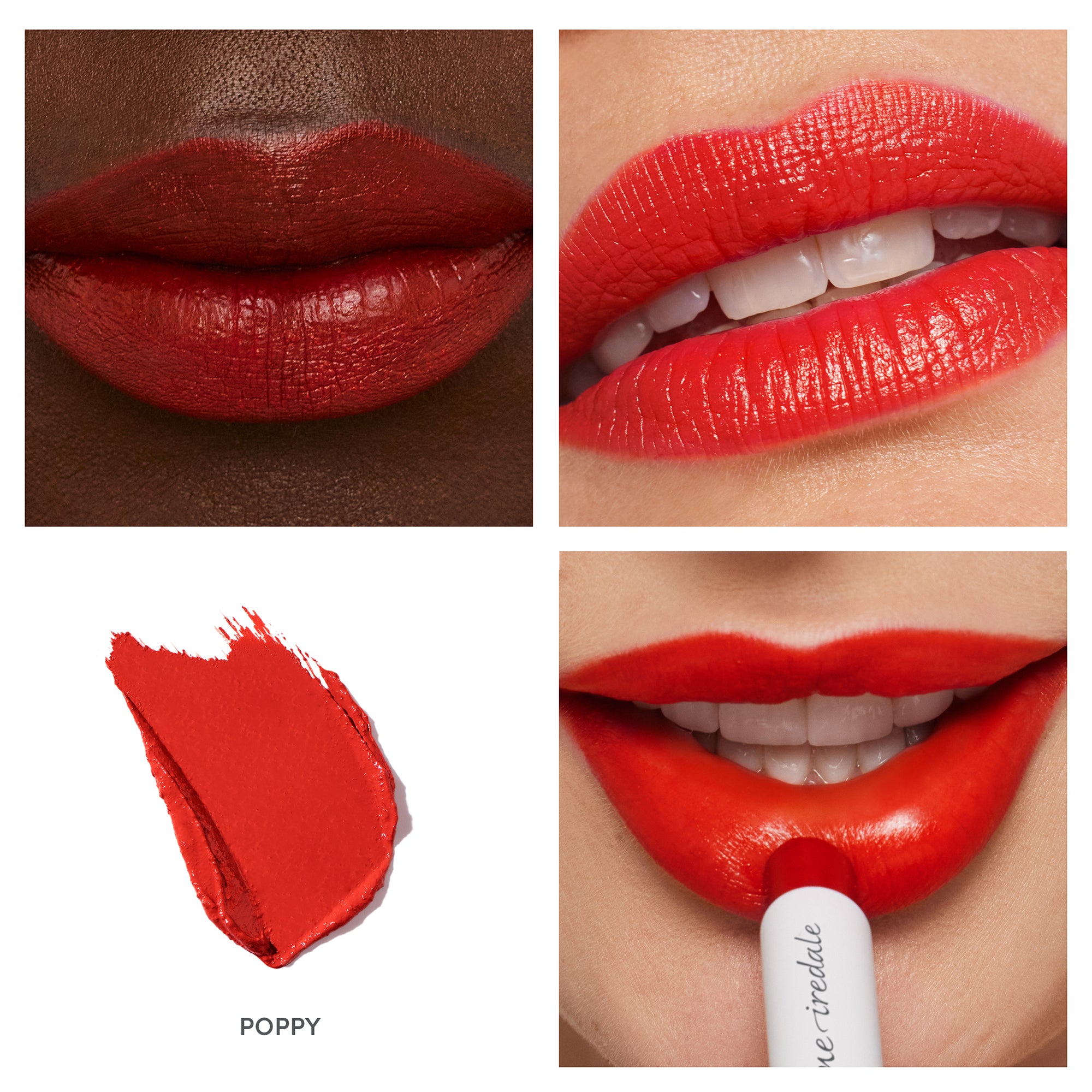 Jane Iredale ColorLuxe Hydrating Cream Lipstick / POPPY
