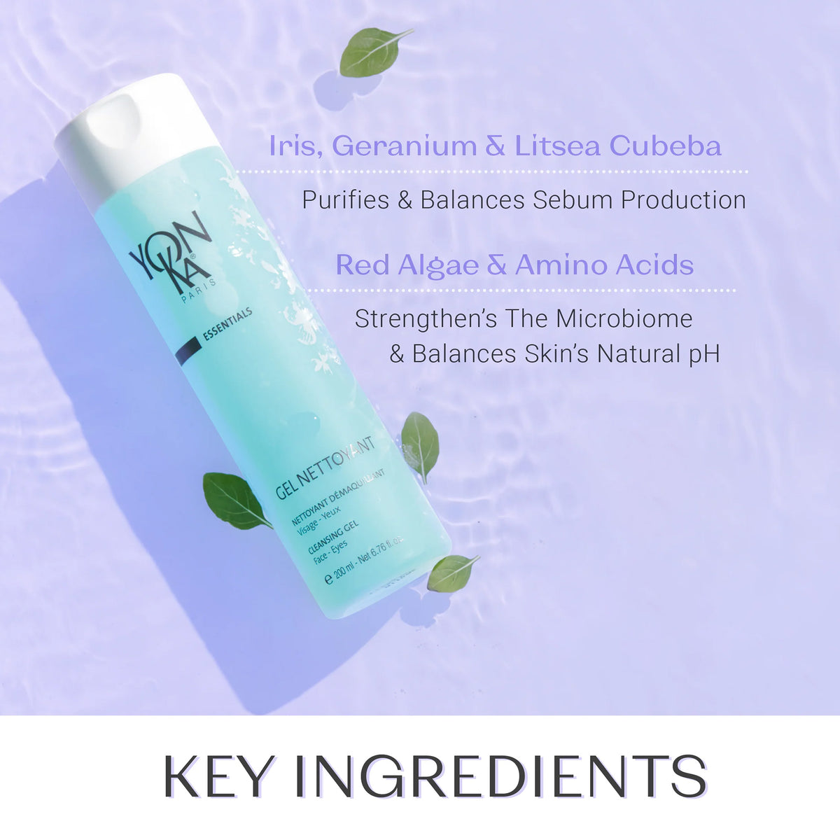 Yon-ka Essentials Gel Nettoyant / 6.8, image 27972609179798