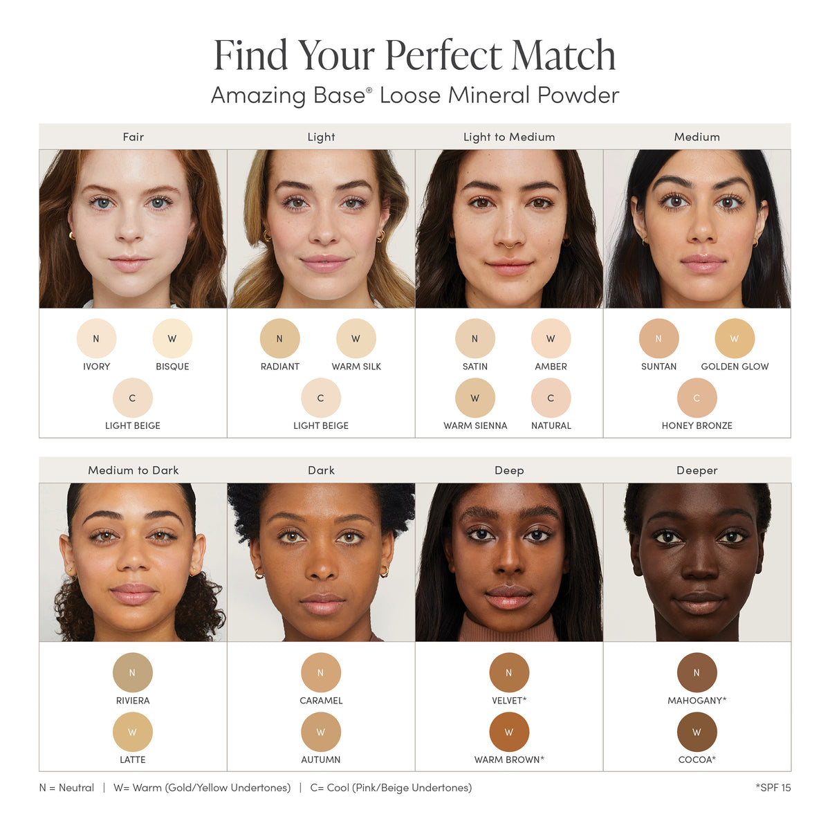 Jane Iredale Amazing Base Loose Mineral Powder / COCOA, image 28746618110102