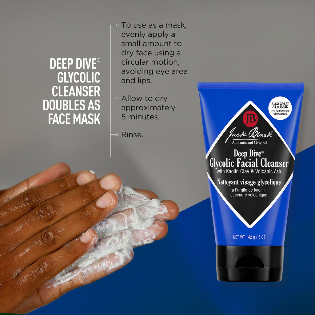 Jack Black Deep Dive Glycolic Facial Cleanser / 5OZ