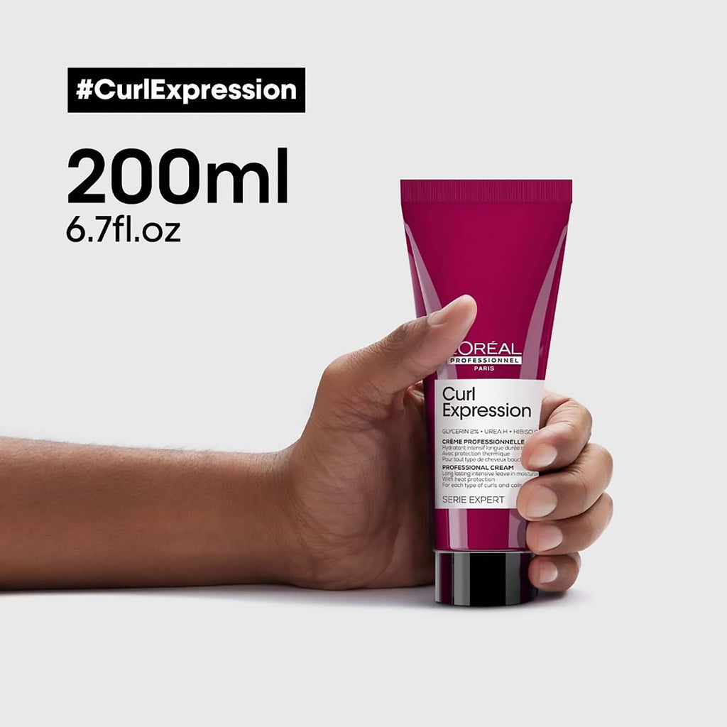 L'Oreal Serie Expert Curl Expression Long Lasting Moisturizer Leave In Cream / 6.7OZ thumbnail 9