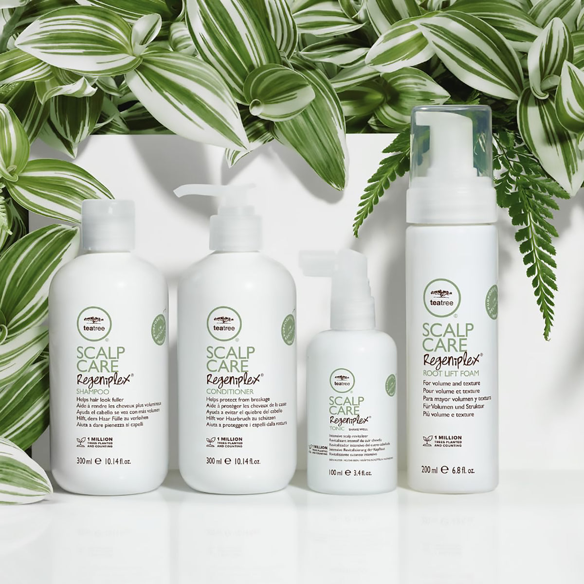 Paul Mitchell Tea Tree Scalp Care Regeniplex Shampoo & Conditioner Liter Duo / LITER, image 27736723849366