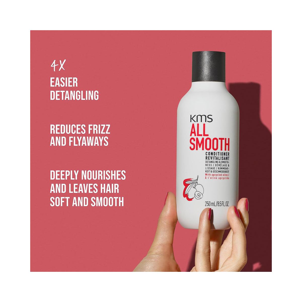 KMS AllSmooth Shampoo & Conditioner Duo - 25oz / 25OZ