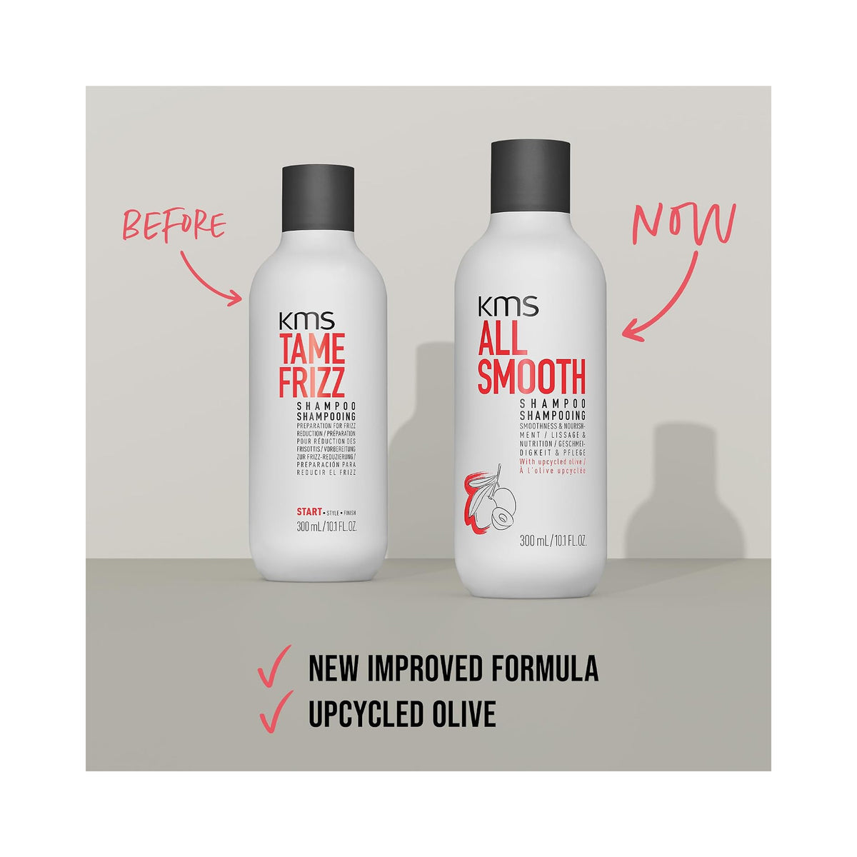 KMS AllSmooth Shampoo / 10.1OZ, image 32835787620502