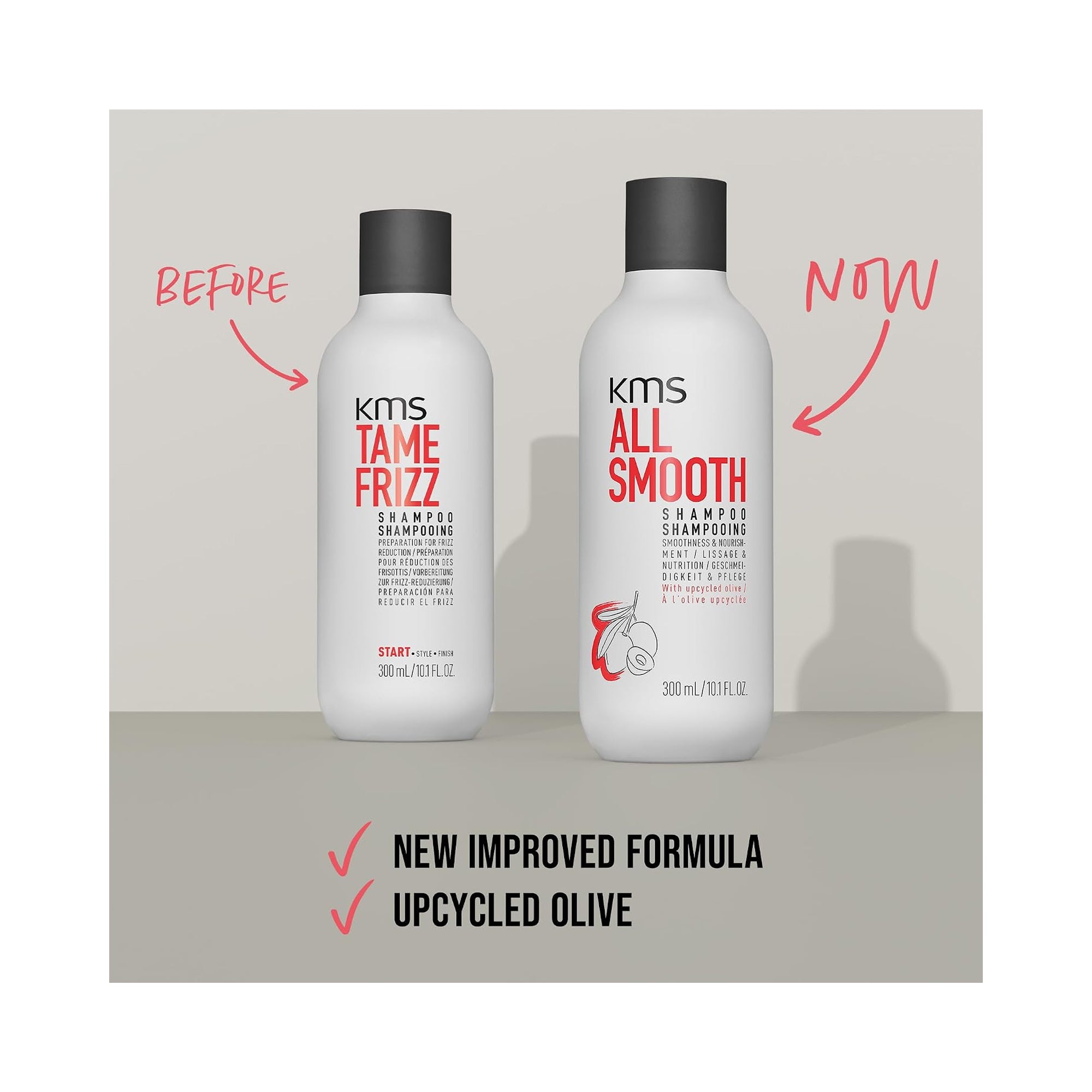 KMS AllSmooth Shampoo / 25OZ