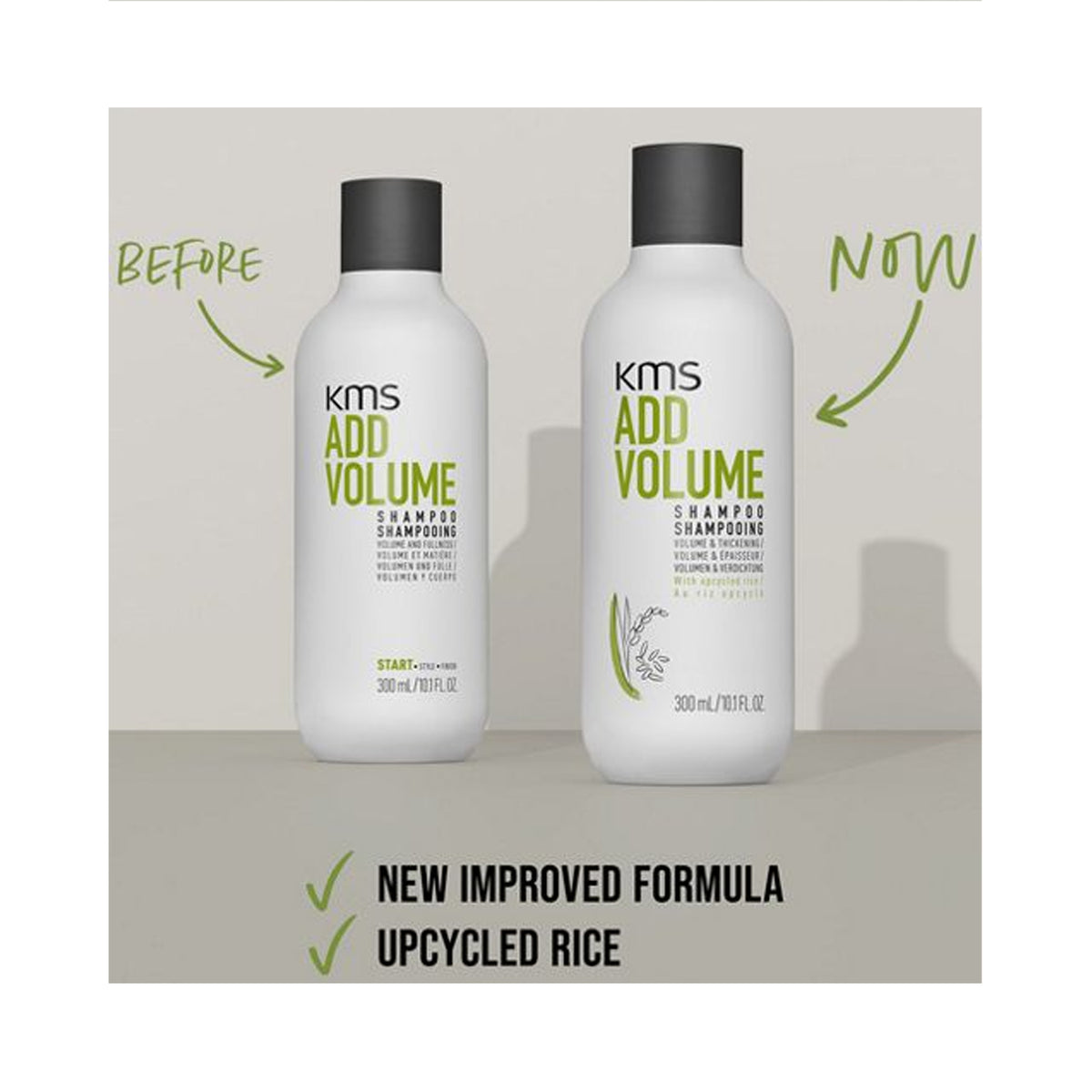 KMS AddVolume Shampoo - 10oz / 10.OZ, image 32078587887766