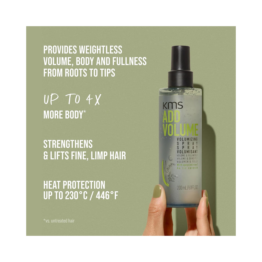 KMS AddVolume Volumizing Spray / 6.8OZ thumbnail 3