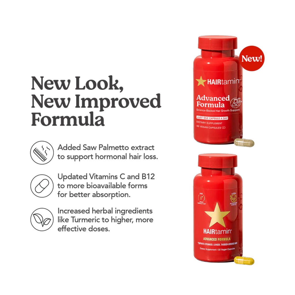 Hairtamin Advanced Formula 30 Capsules / 30 capsules thumbnail 3