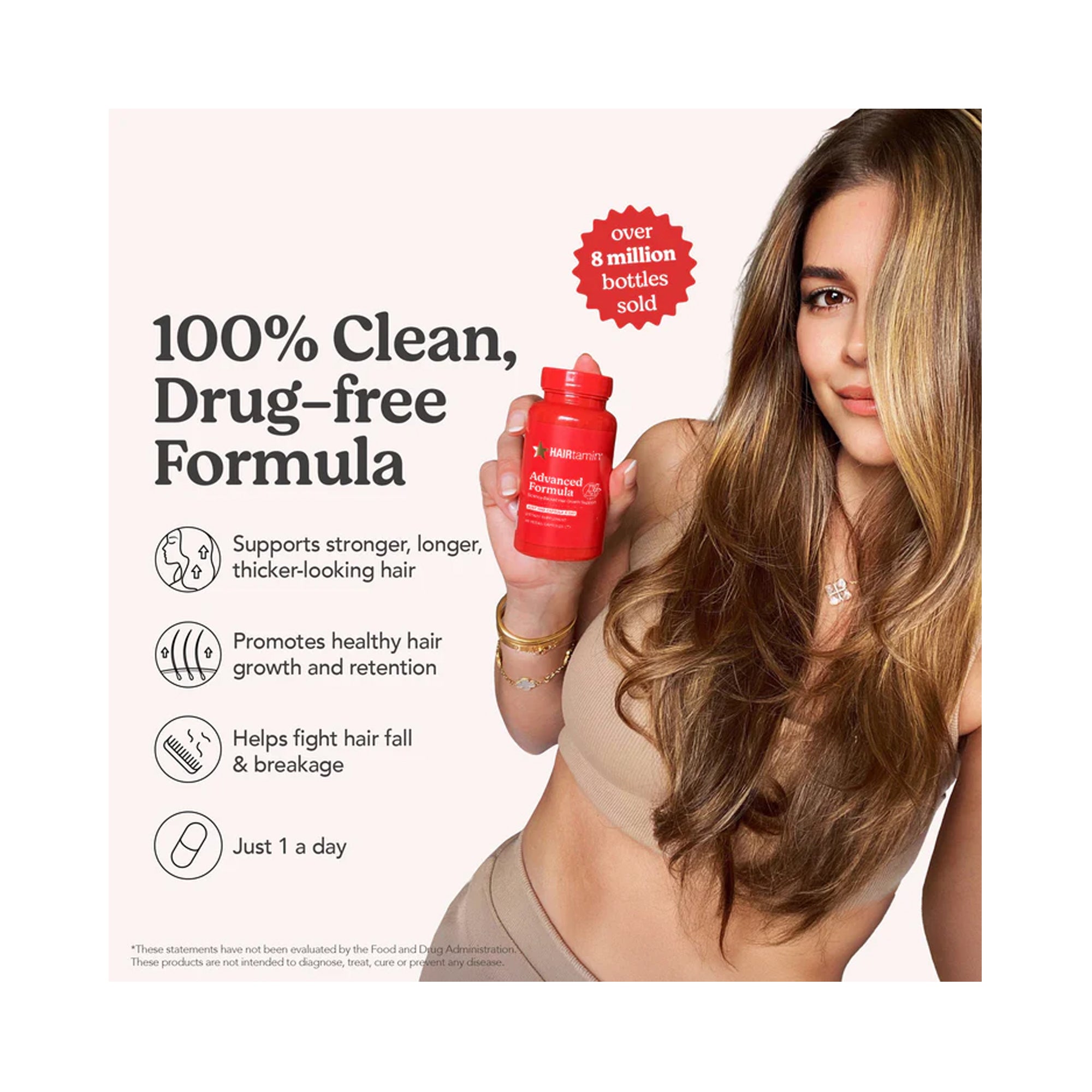 Hairtamin Advanced Formula 30 Capsules / 30 capsules