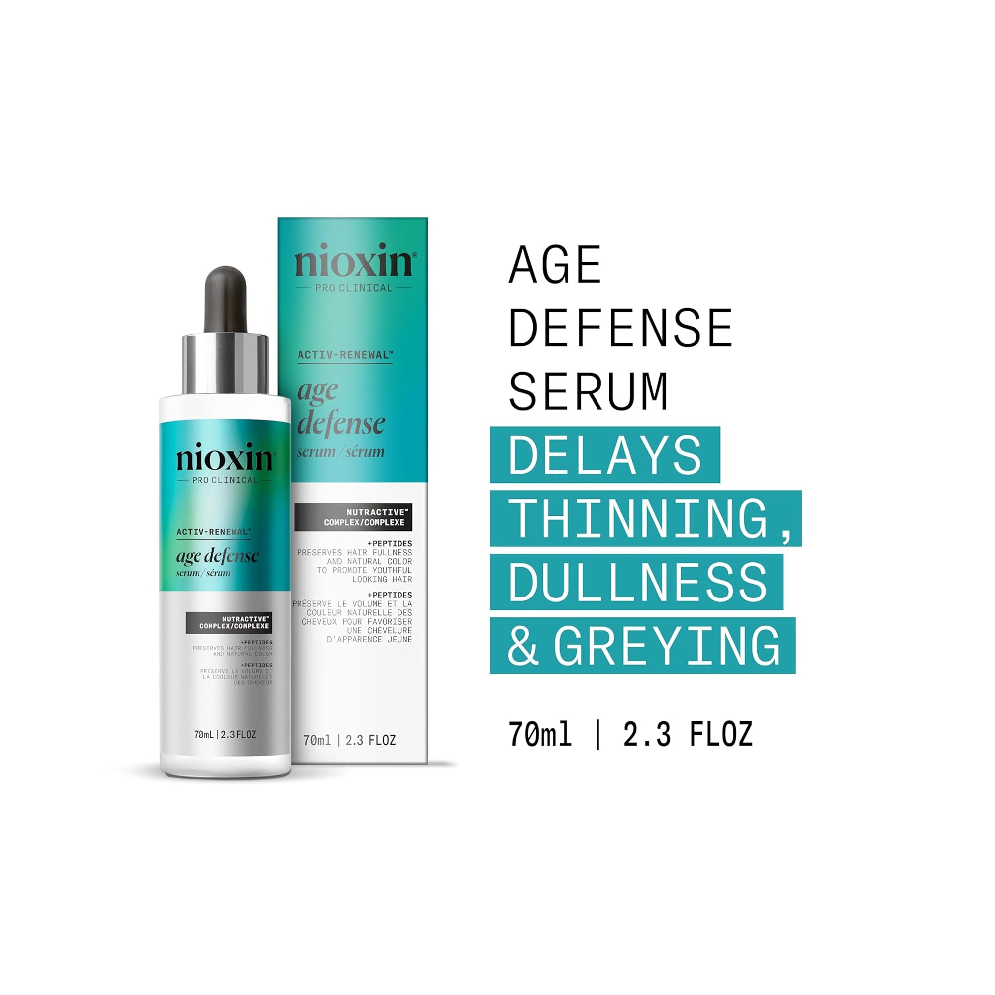 Nioxin Age Defense Serum / 2.3OZ