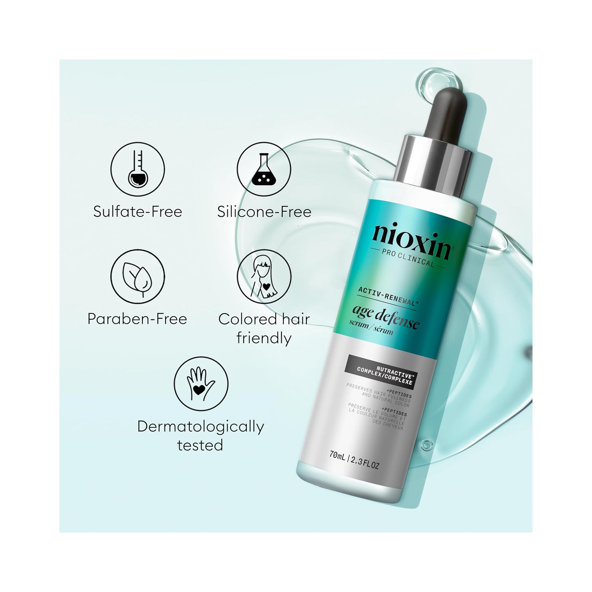 Nioxin Age Defense Serum / 2.3OZ