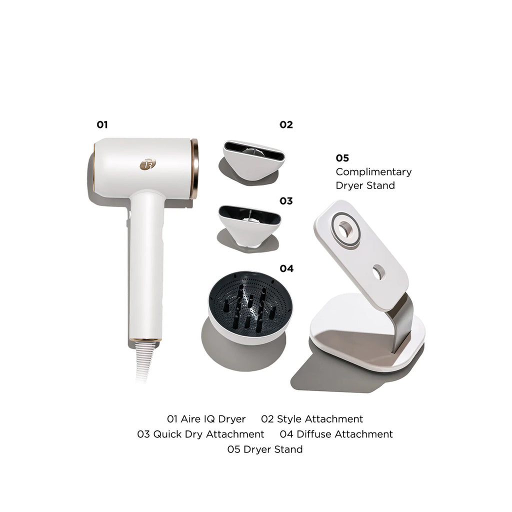 T3 Aire IQ Intelligent Hair Dryer / WHITE
