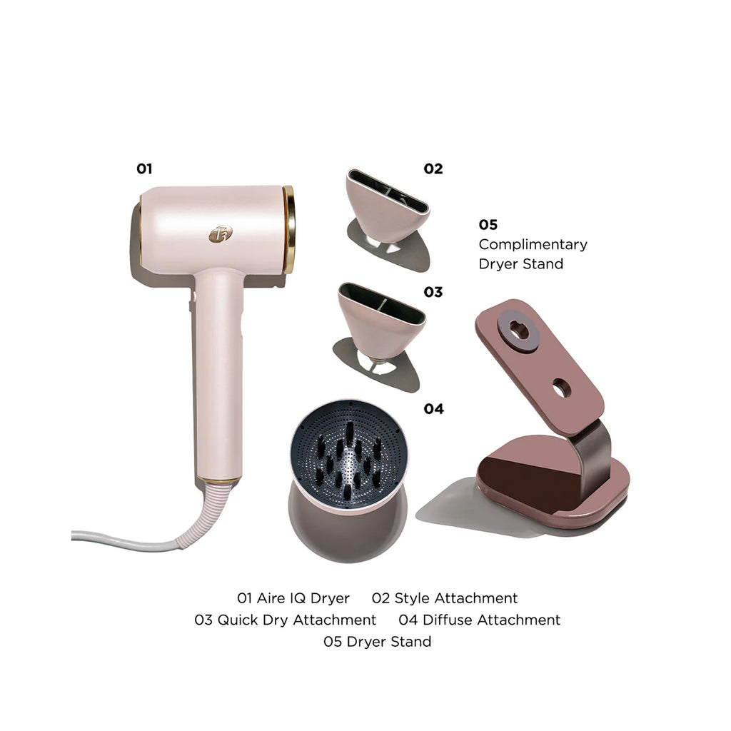 T3 Aire IQ Intelligent Hair Dryer / Blush