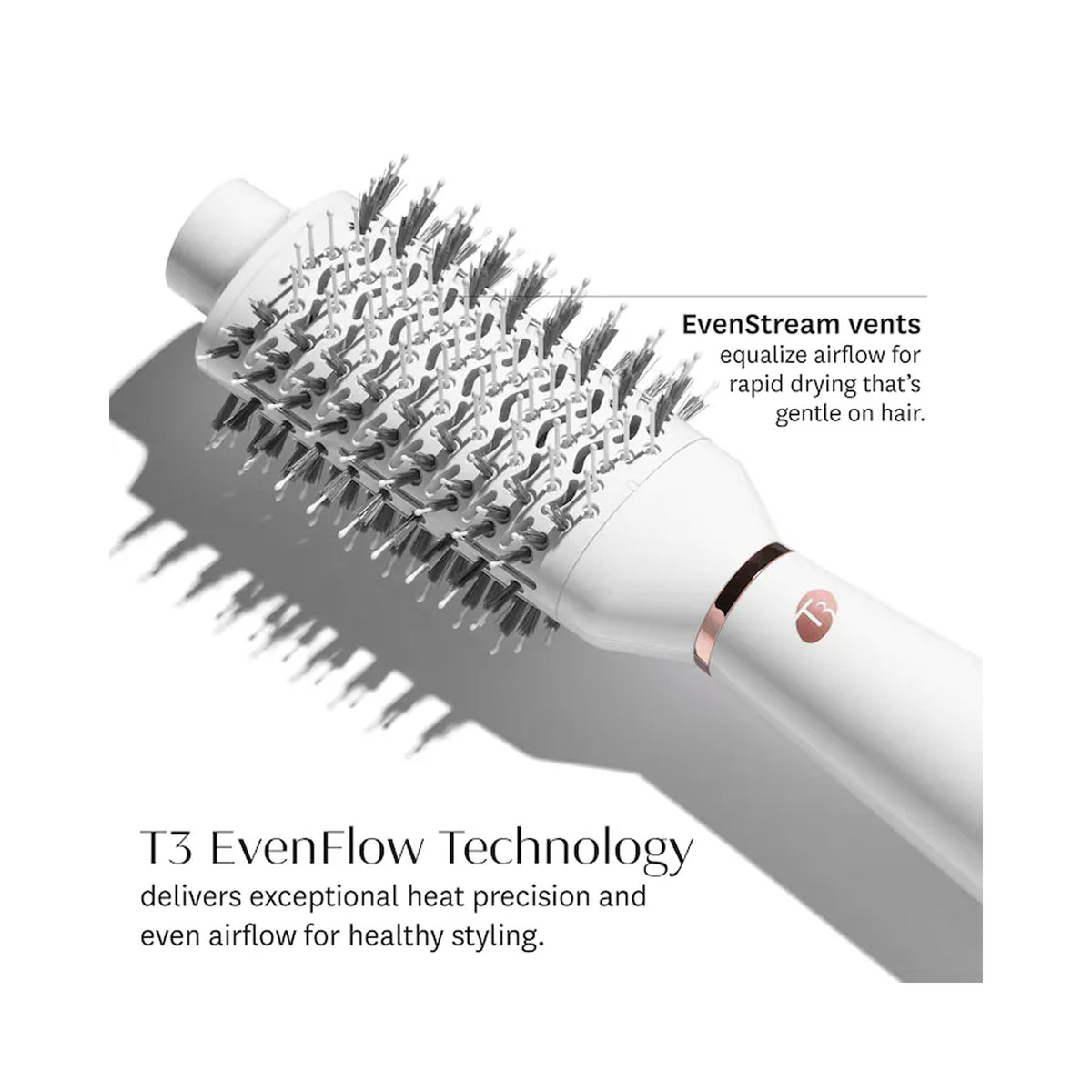 T3 Airebrush One-Step Smoothing and Volumizing Hair Dryer Brush, image 32338923782294