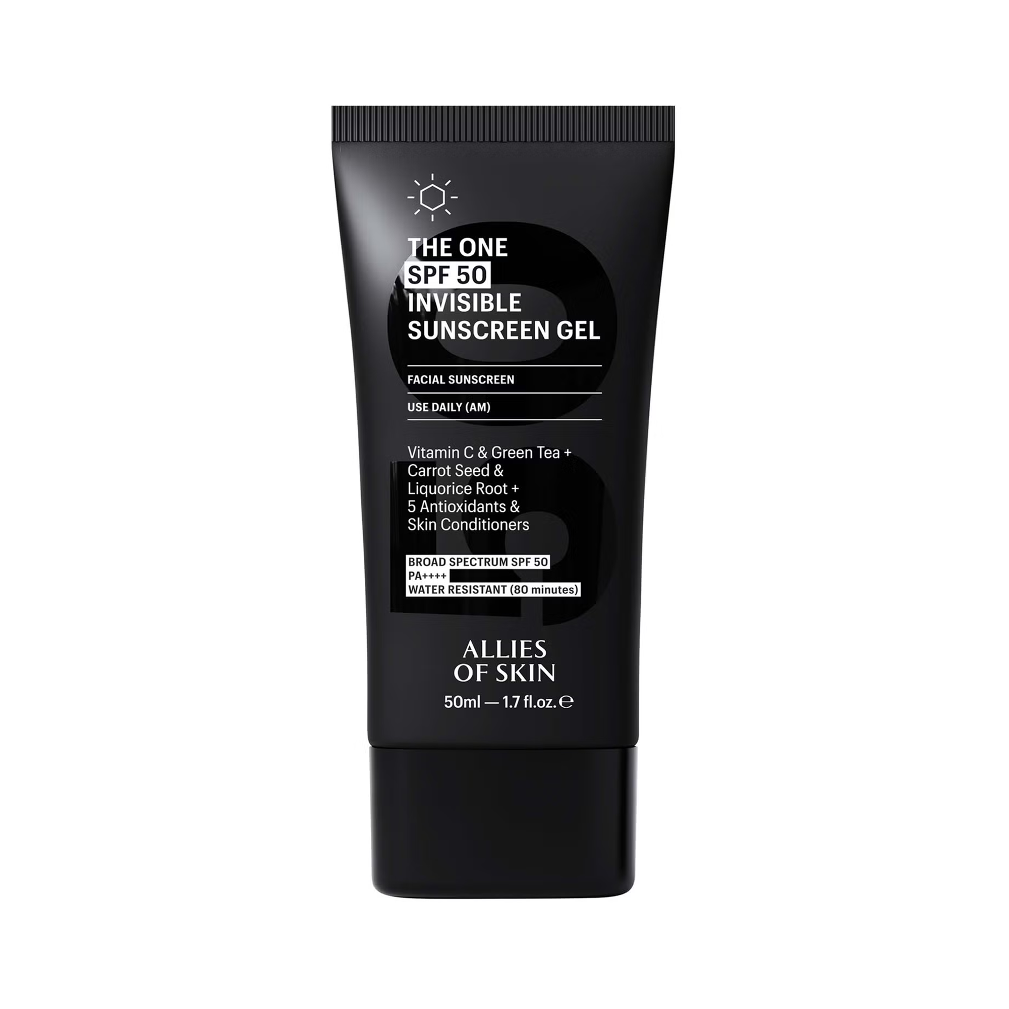 Allies Of Skin The One SPF 50 Invisible Sunscreen Gel 1.7OZ / 1.7OZ