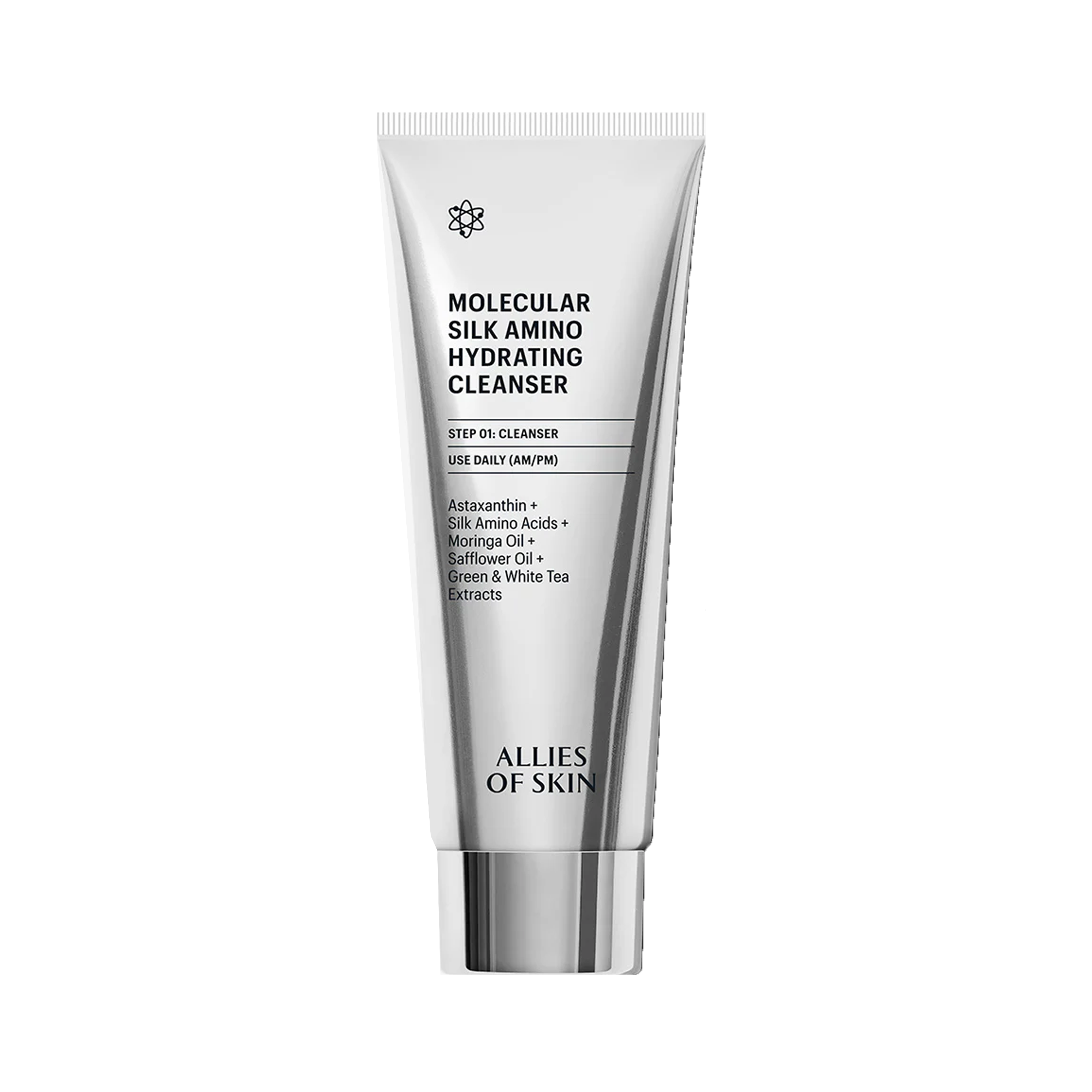 Allies Of Skin Molecular Silk Amino Hydrating Cleanser 3.4OZ / 3.4OZ