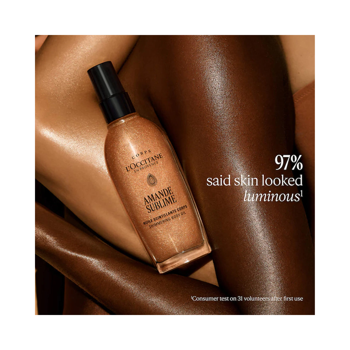 LOccitane Amande Sublime Shimmering Body Oil / 3.3OZ
