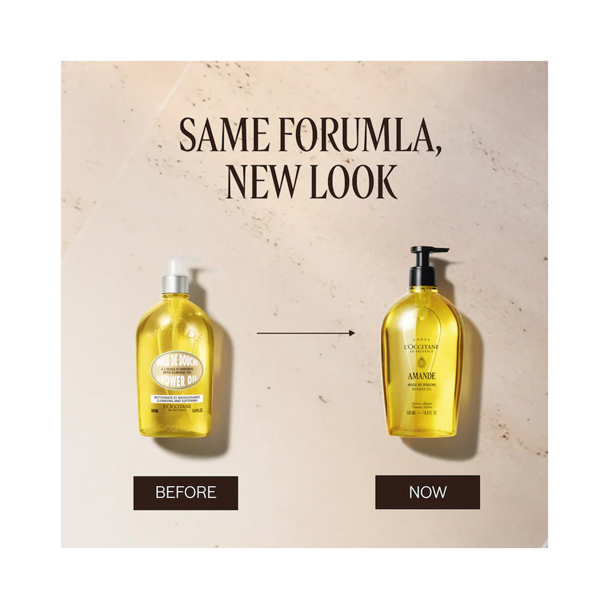 LOccitane Amande Sublime Softening Shower Oil / 16.9OZ PUMP