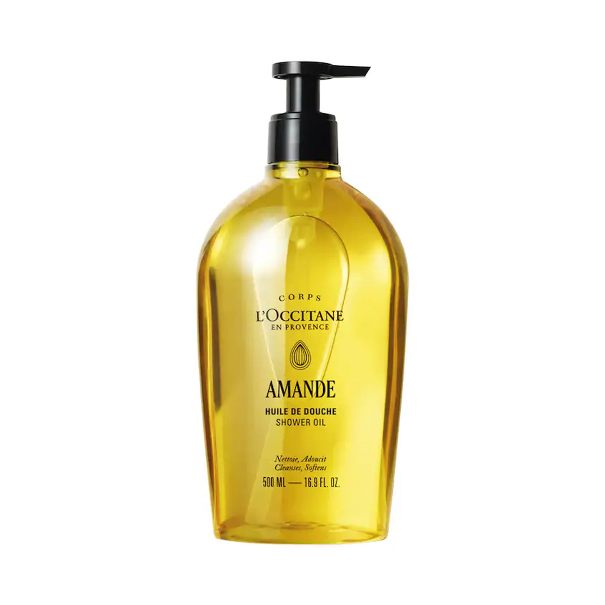 LOccitane Amande Sublime Softening Shower Oil / 16.9OZ PUMP