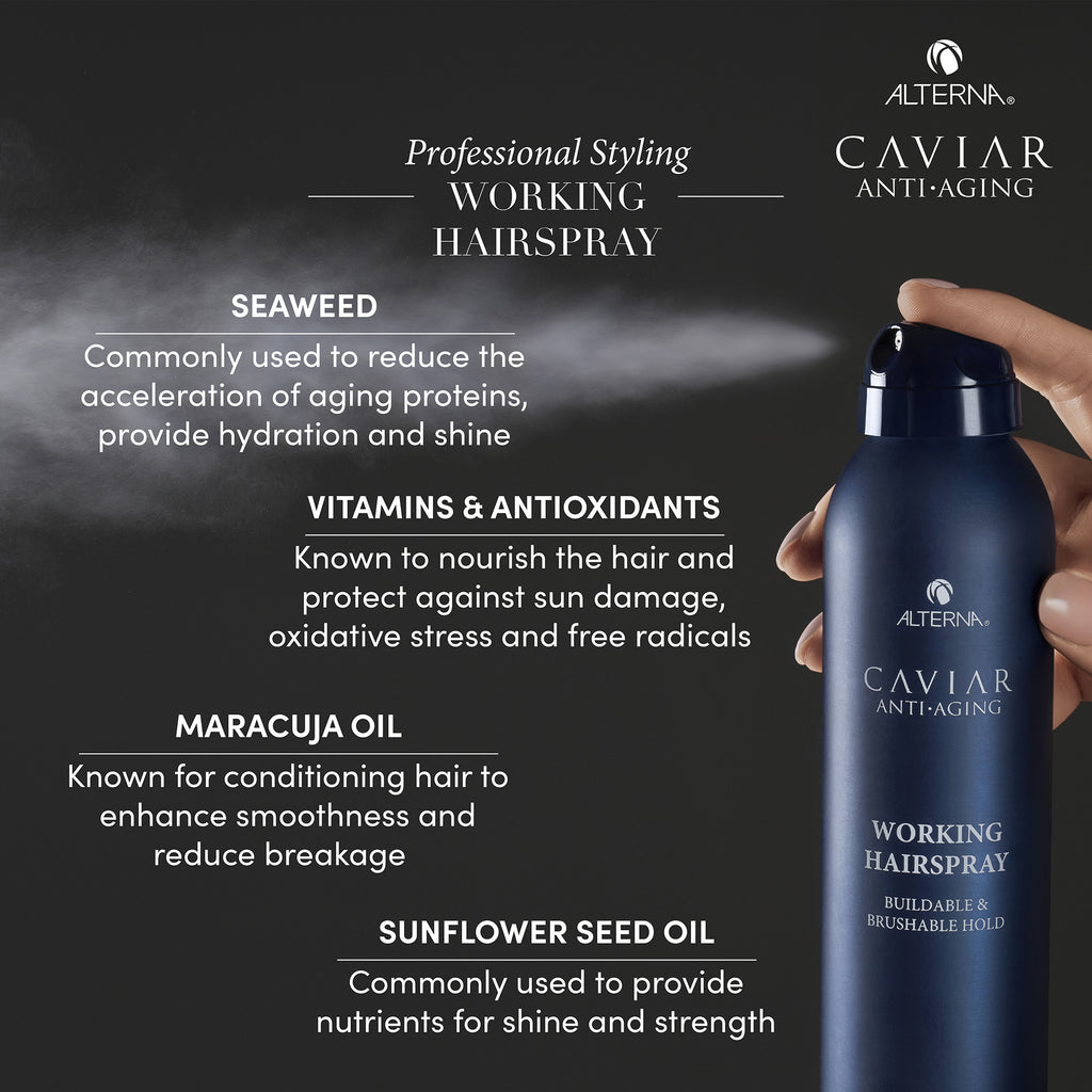 Alterna Caviar Anti-Aging Working Hair Spray / 15.5 oz thumbnail 10