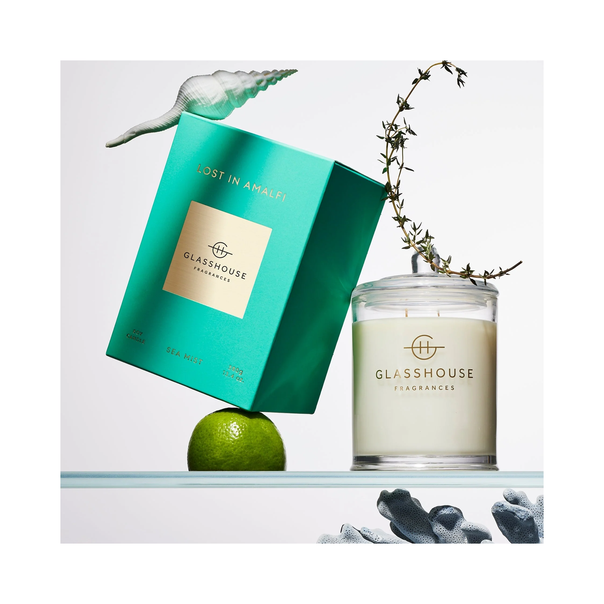 Glasshouse Fragrances - Lost In Amalfi Candle / 13 oz