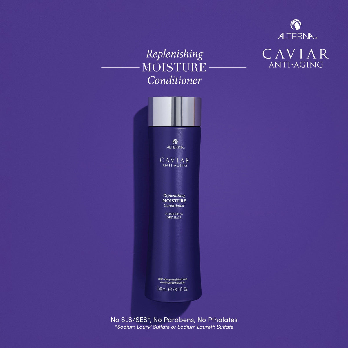 Alterna Caviar Anti-Aging Replenishing Moisture Shampoo & Conditioner Bundle 8oz ($73 Value) / 8.5OZ, image 27608087330966