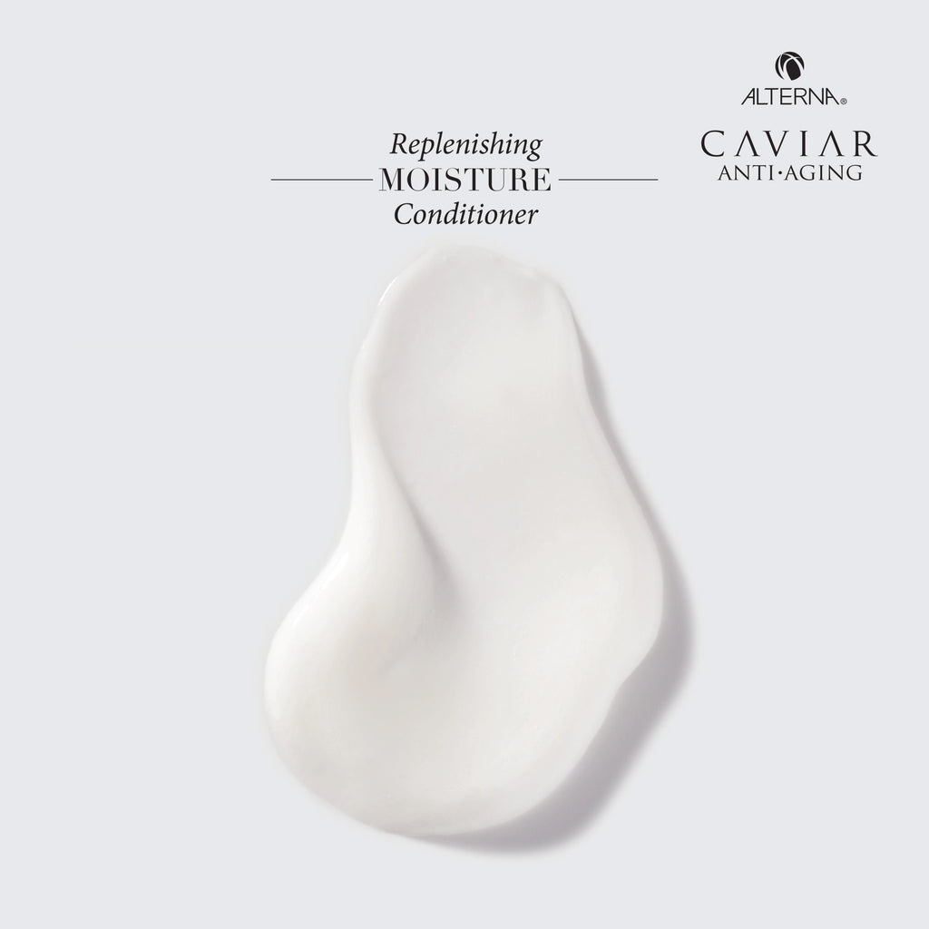 Alterna Caviar Anti-Aging Replenishing Moisture Shampoo & Conditioner Liter Bundle ($162 Value) / 33OZ thumbnail 2
