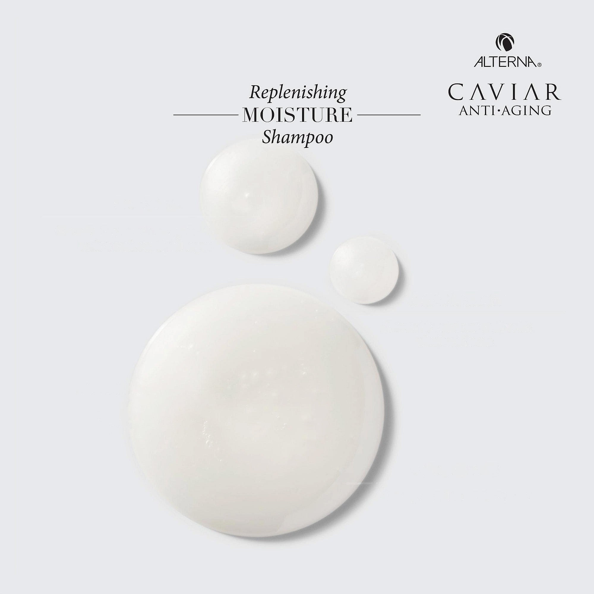 Alterna Caviar Anti-Aging Replenishing Moisture Shampoo & Conditioner Bundle 8oz ($73 Value) / 8.5OZ