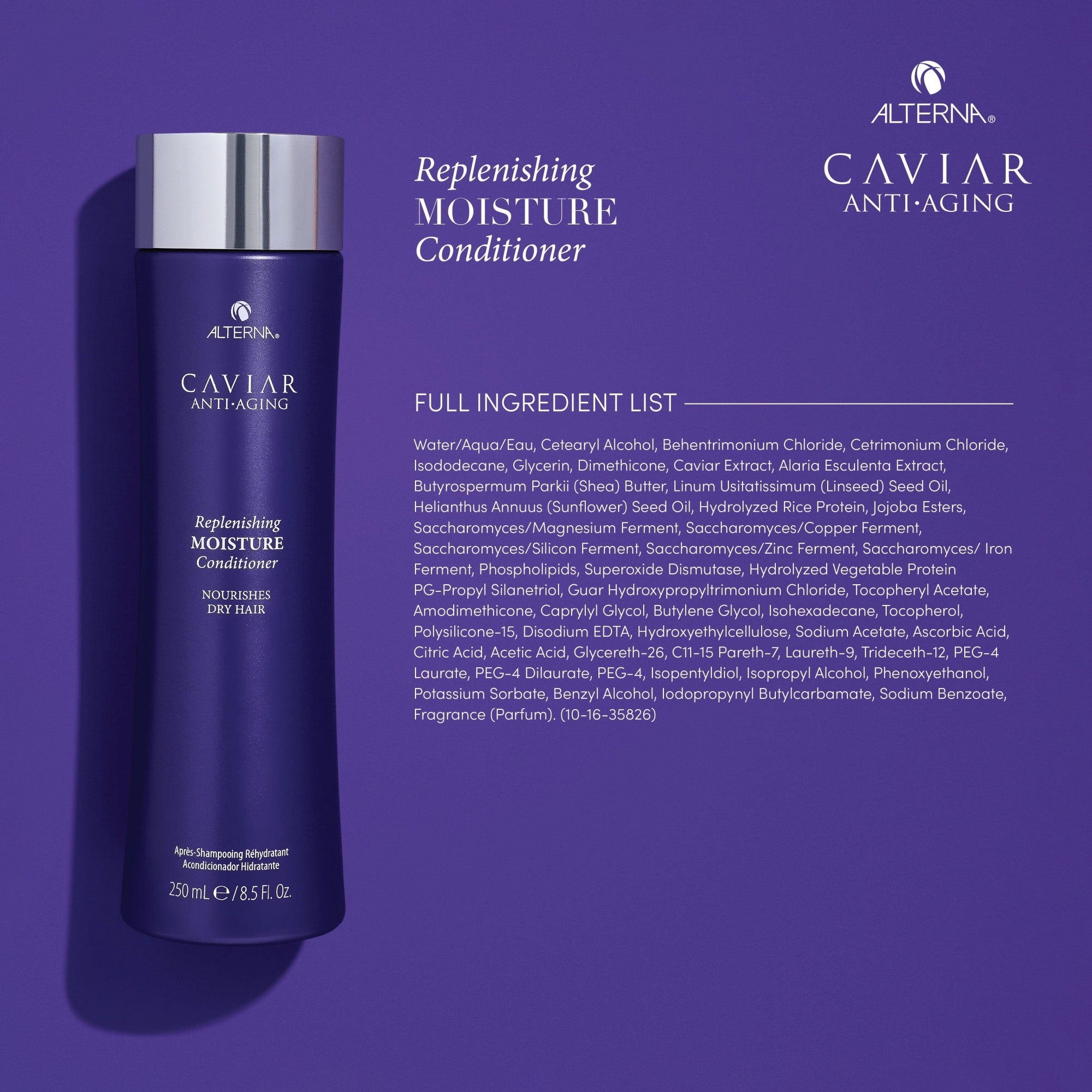 Alterna Caviar Anti-Aging Replenishing Moisture Conditioner / 8.5 OZ