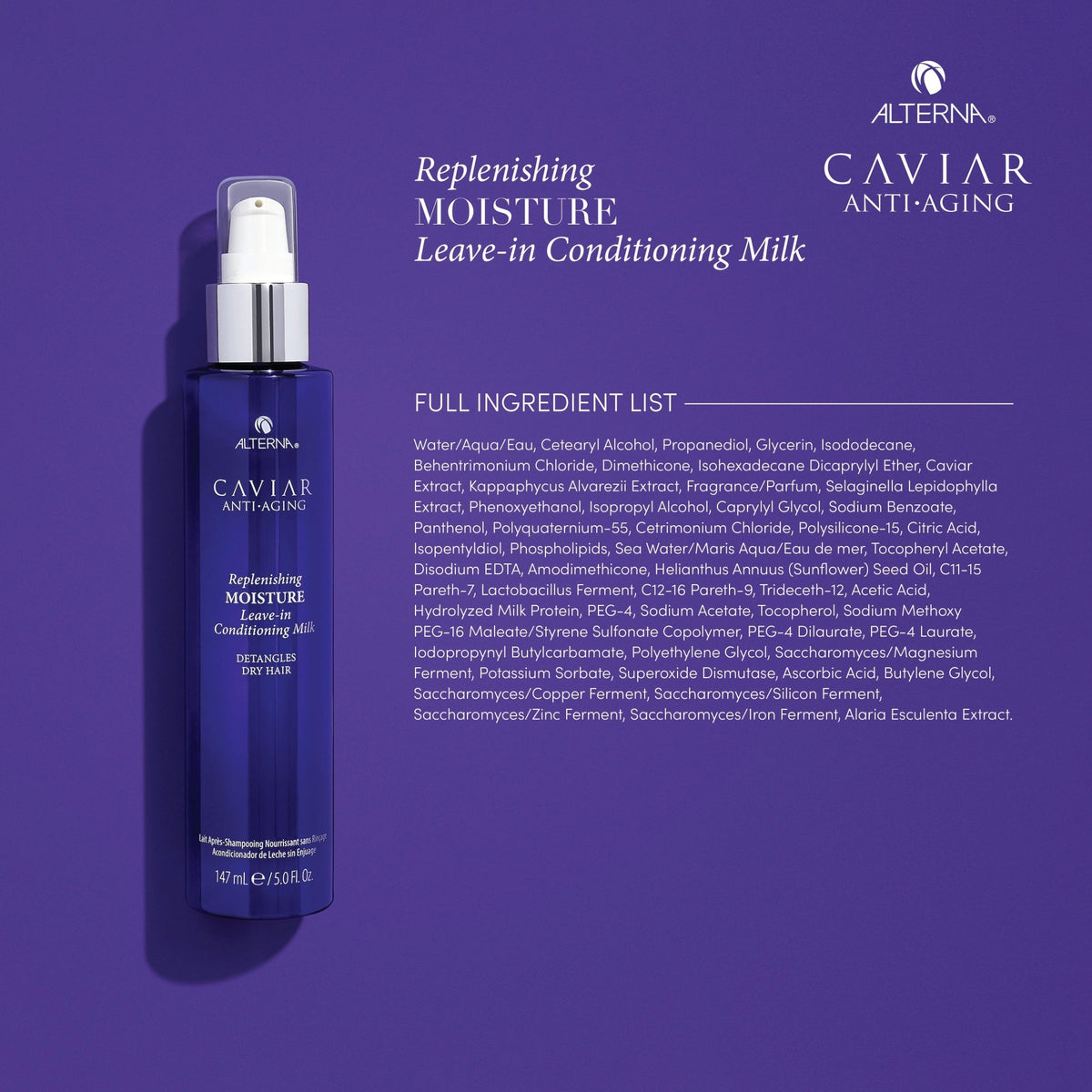 Alterna Caviar Anti-Aging Leave-In Conditioning Milk - 5oz / 5.1OZ, image 27608109580438