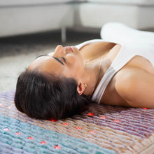 HealthyLine Rainbow Chakra Mat Large 7428 Firm - PEMF Inframat Pro Third Edition / FIRM