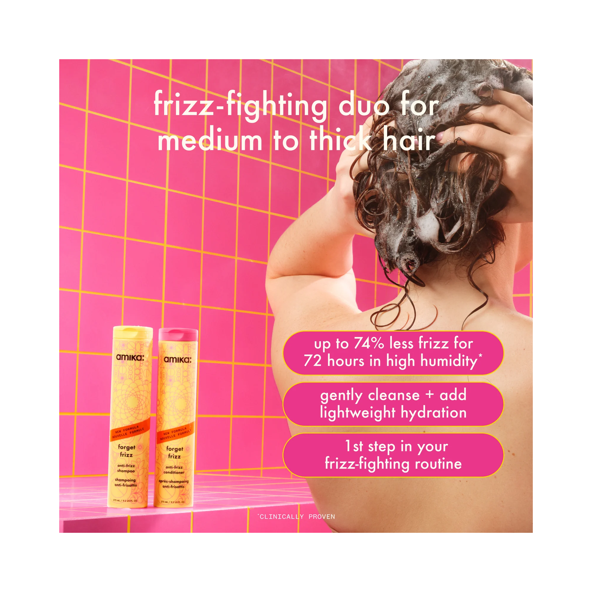 Amika_Forget_Frizz_Anti_Frizz_Shampoo_and_Conditioner_Liter_Duo / 33.8OZ