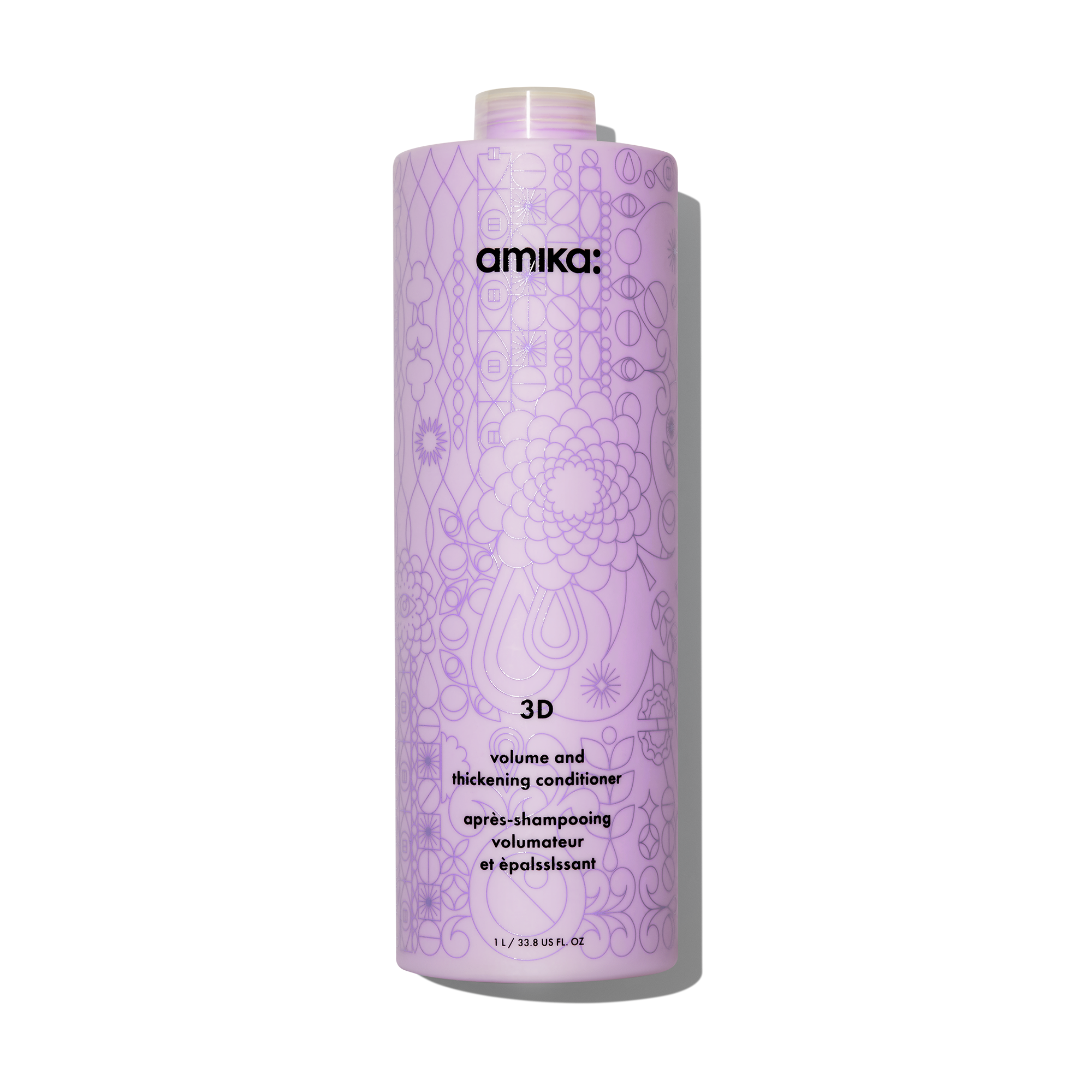 Amika 3D Volume and Thickening Shampoo and Conditioner Liter Duo ($136 Value) / 32OZ