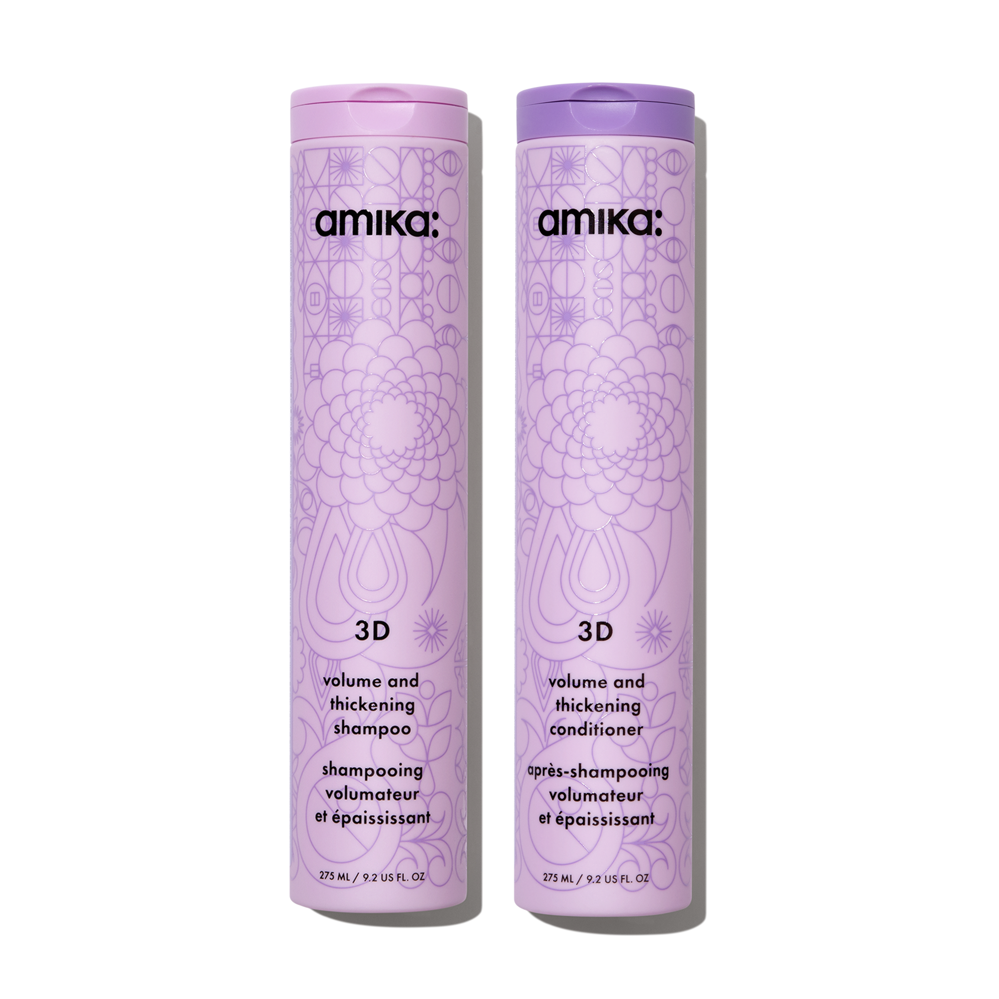 Amika 3D Volume and Thickening Shampoo and Conditioner Duo - 9.2oz ($52 Value) / 9.2OZ