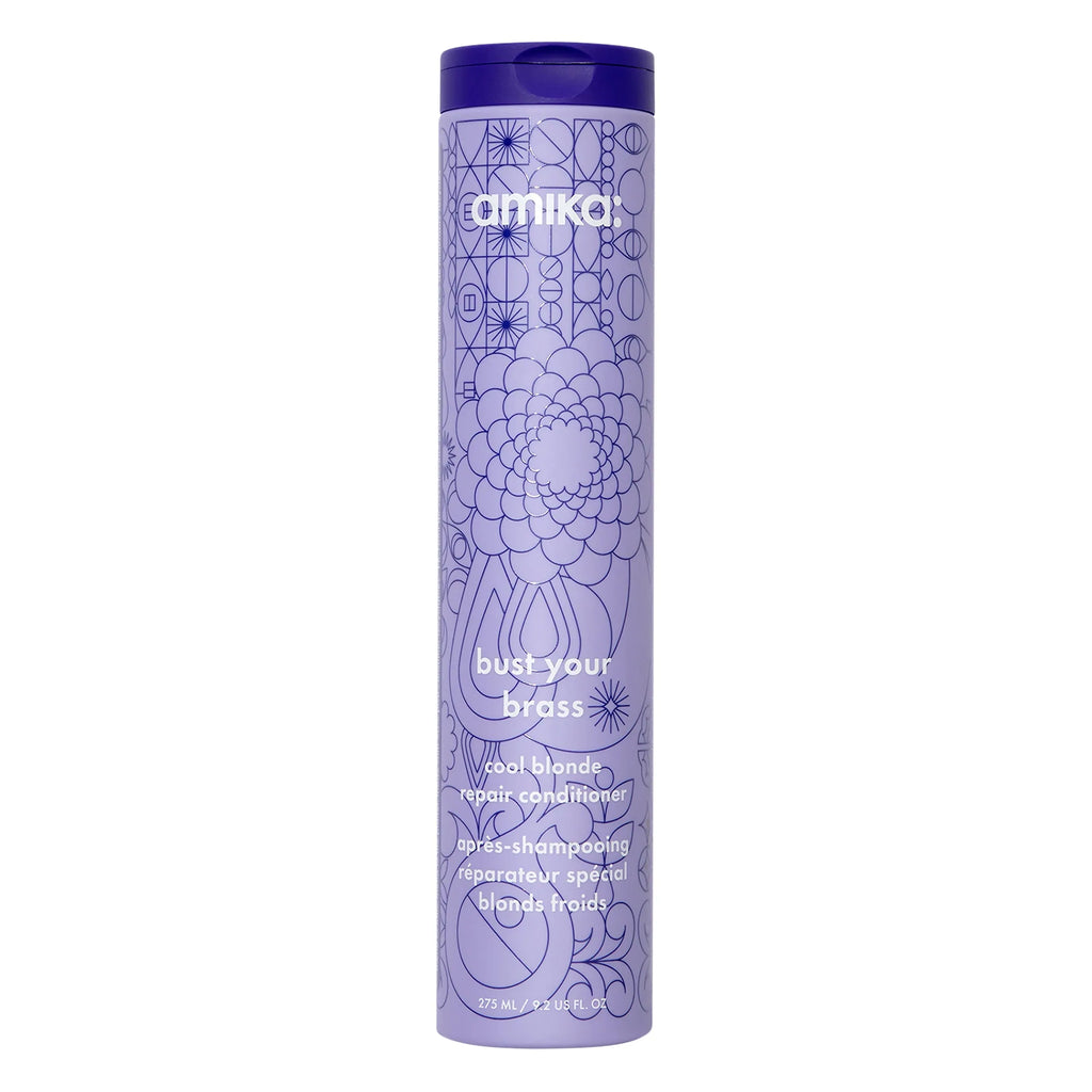 Amika Bust Your Brass Cool Blonde Conditioner / 9.2OZ thumbnail 1