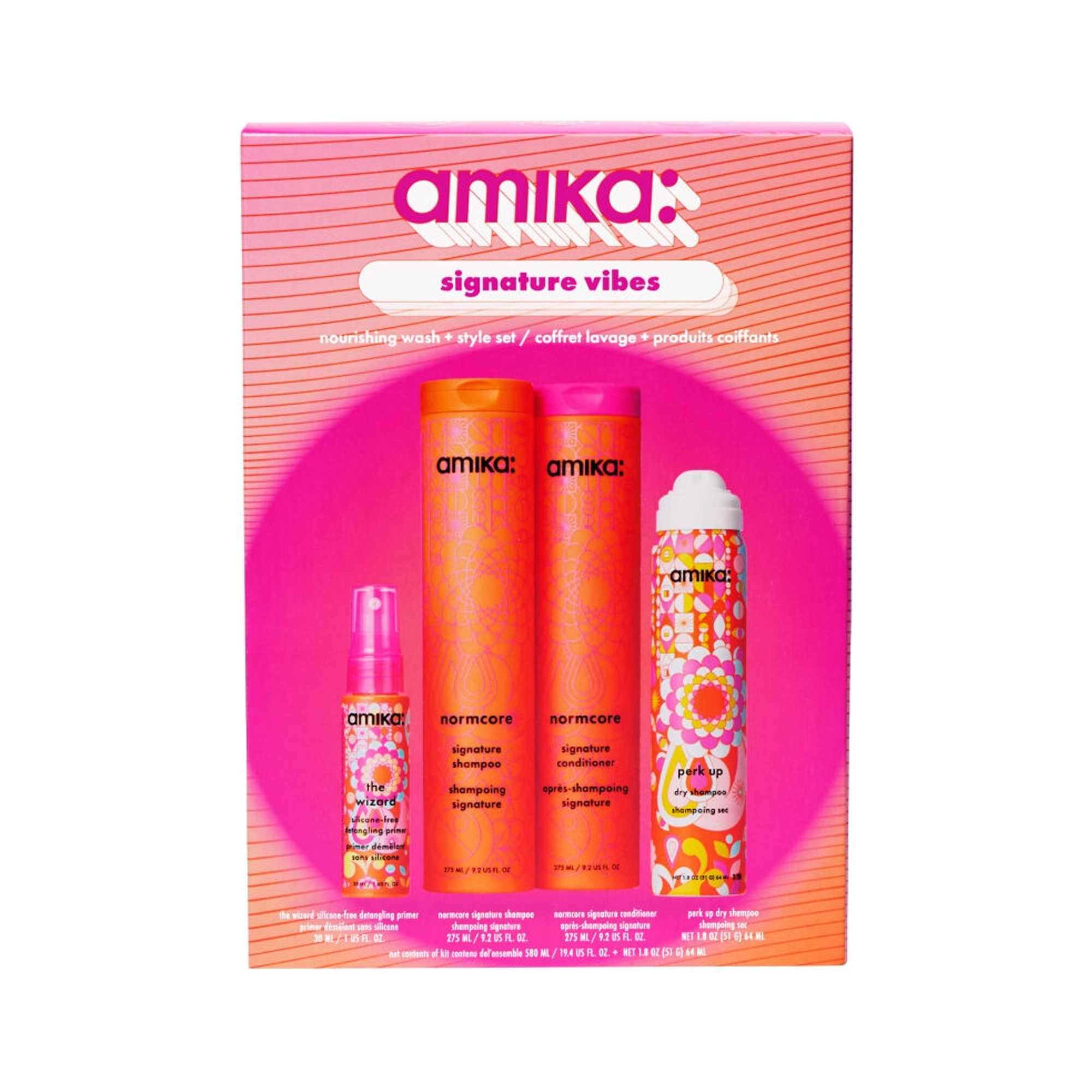 amika★プロフ必読★出品 Amika Signature Vibes Set- HOL25 - Planet Beauty