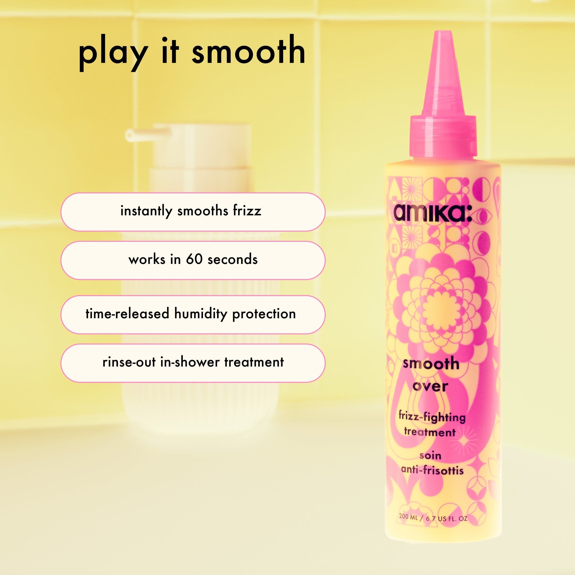 Amika Smooth Over Frizz-Fighting Treatment / 6.7OZ